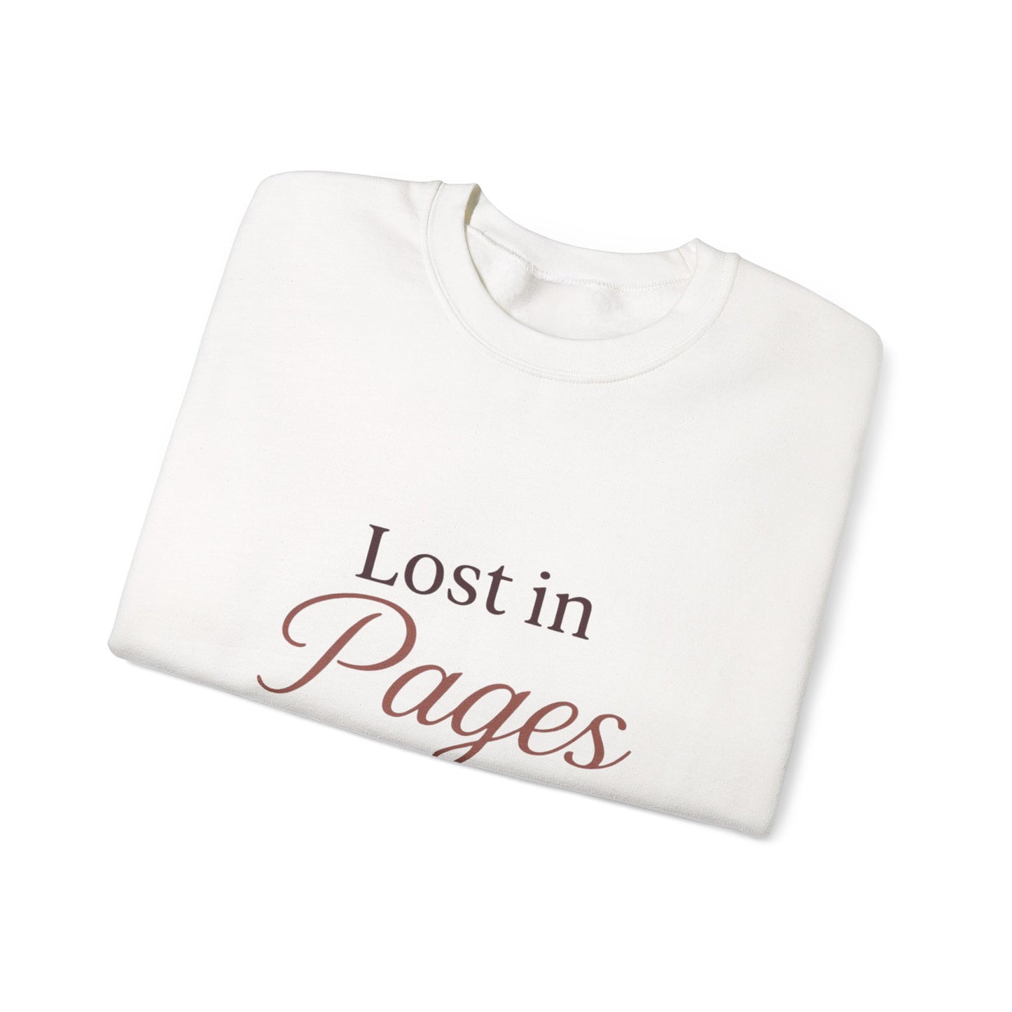 Lost in Pages "You" Sweatshirt — Book Lover Crewneck