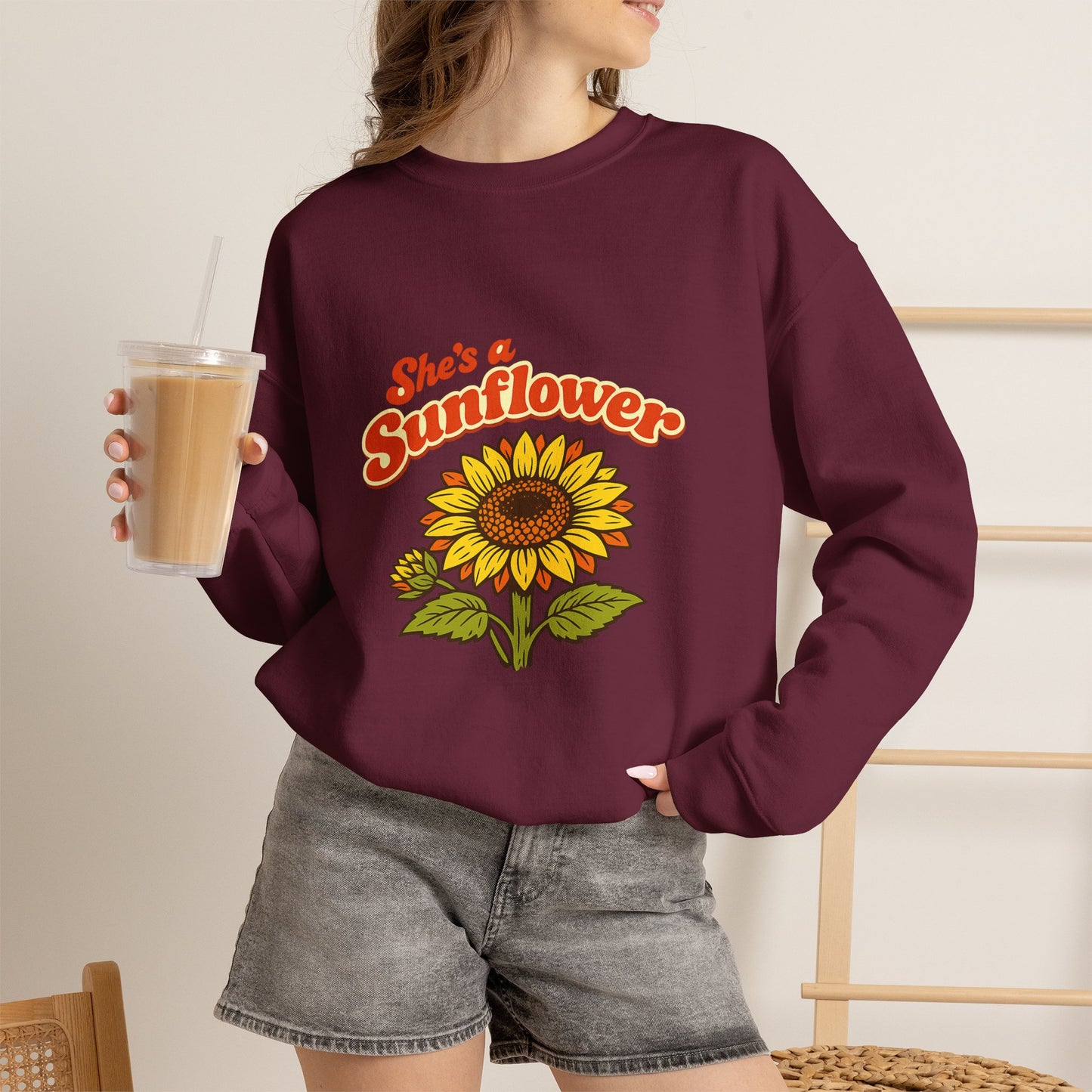 She's a Flower Summer Vibes Sweatshirt