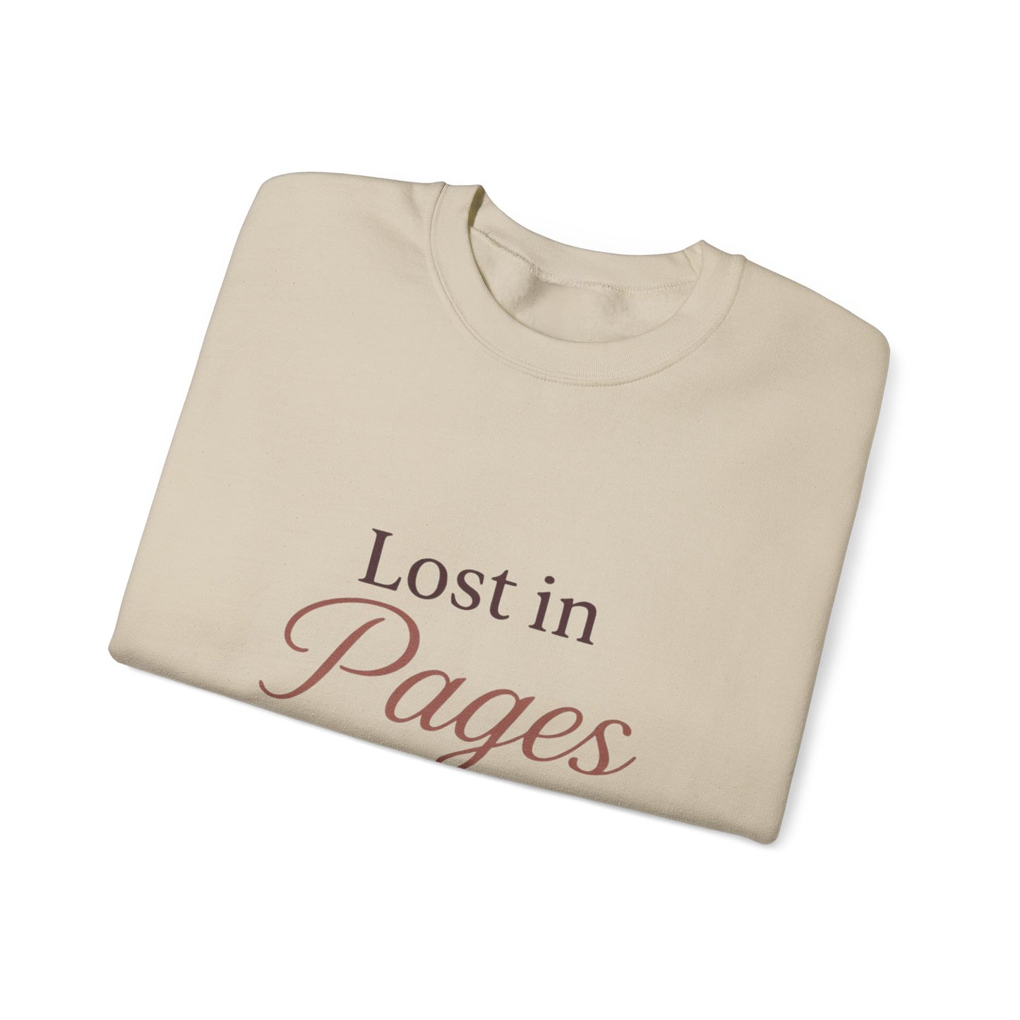 Lost in Pages "You" Sweatshirt — Book Lover Crewneck