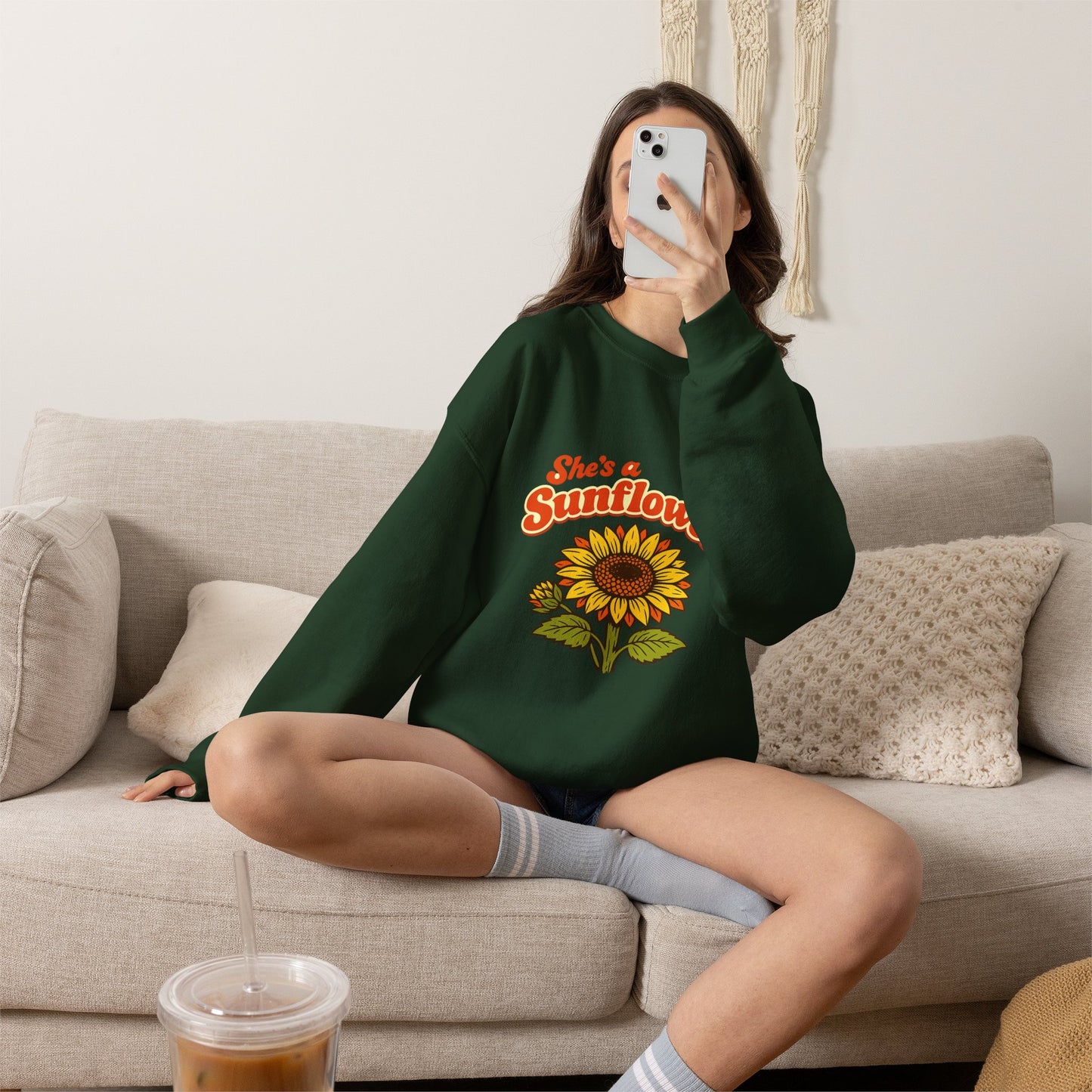 She's a Flower Summer Vibes Sweatshirt
