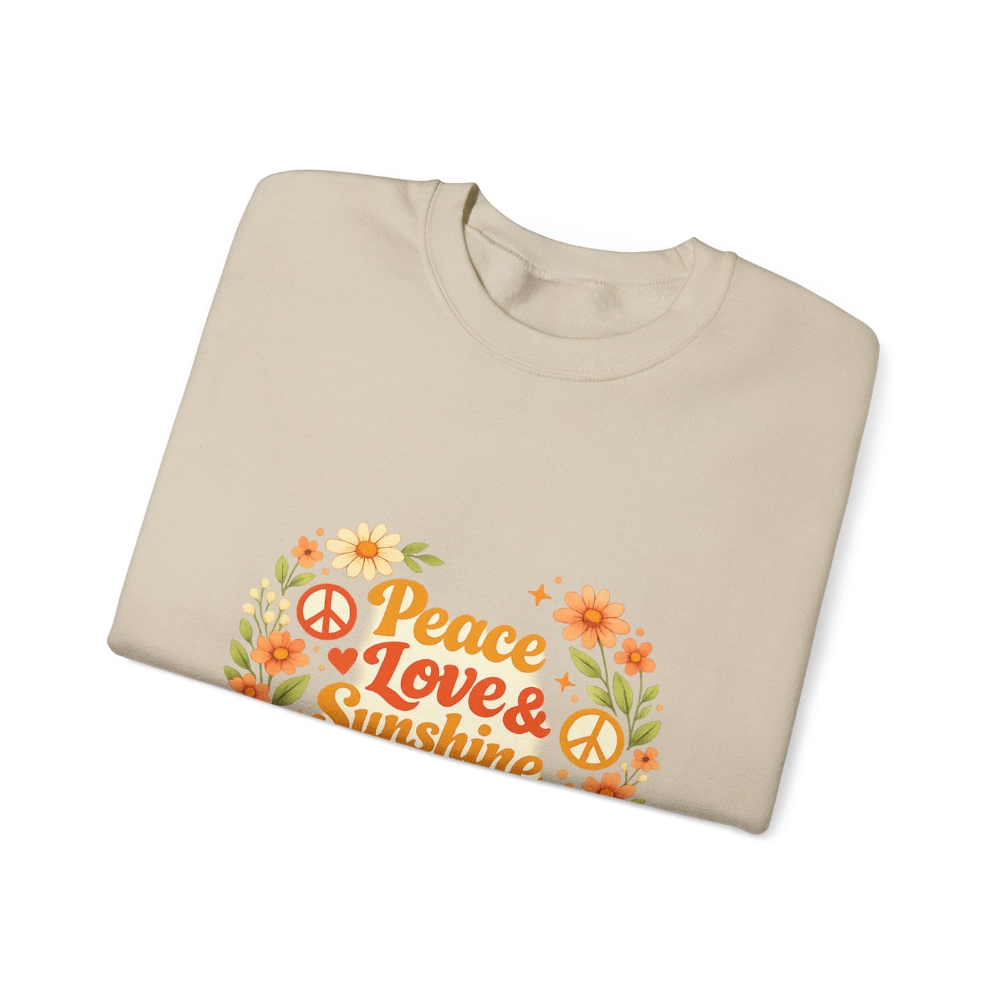 Peace Love and Summer Sweatshirt — Summer Vibes Crewneck