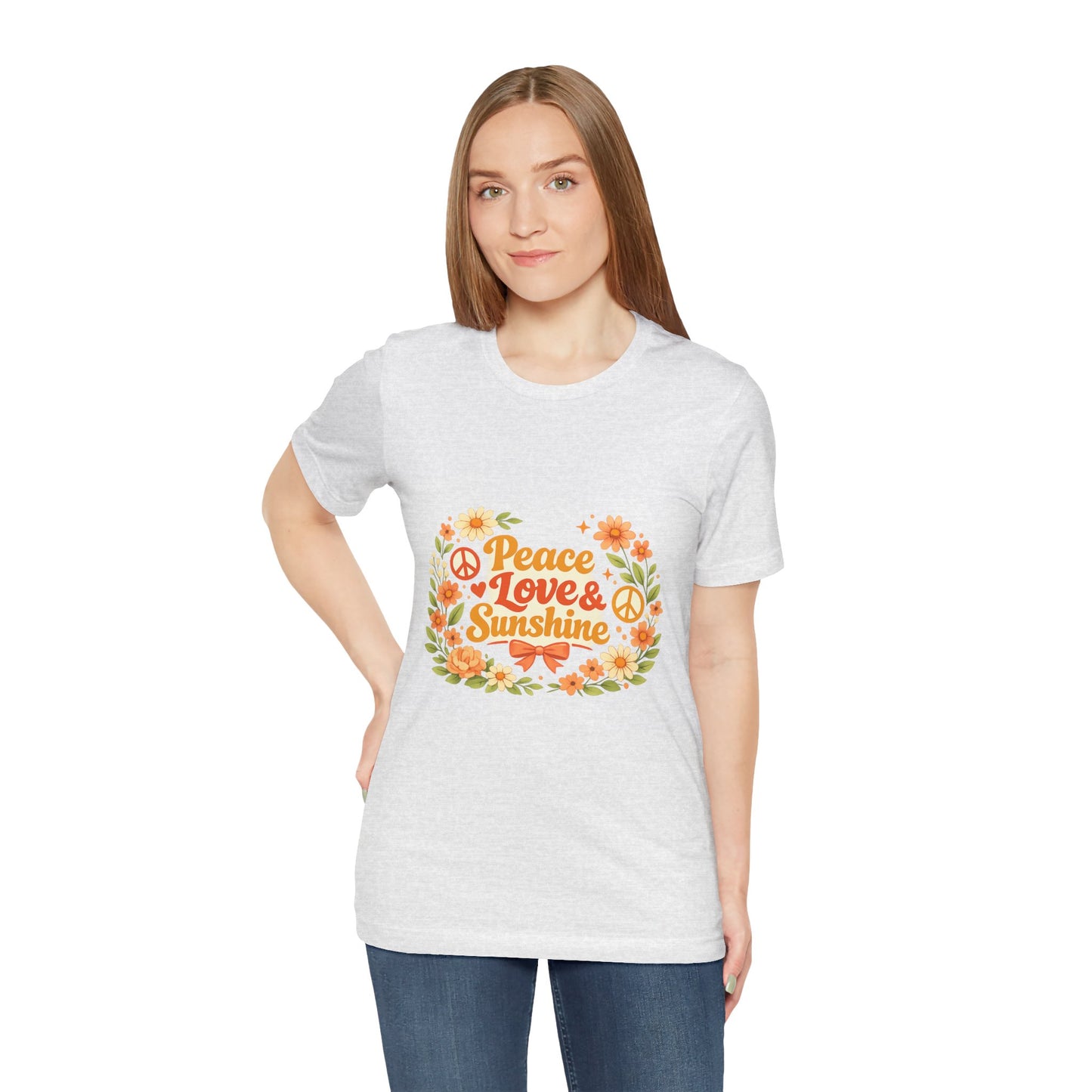 Peace Love and Sunshine Summer Vibes T-Shirt