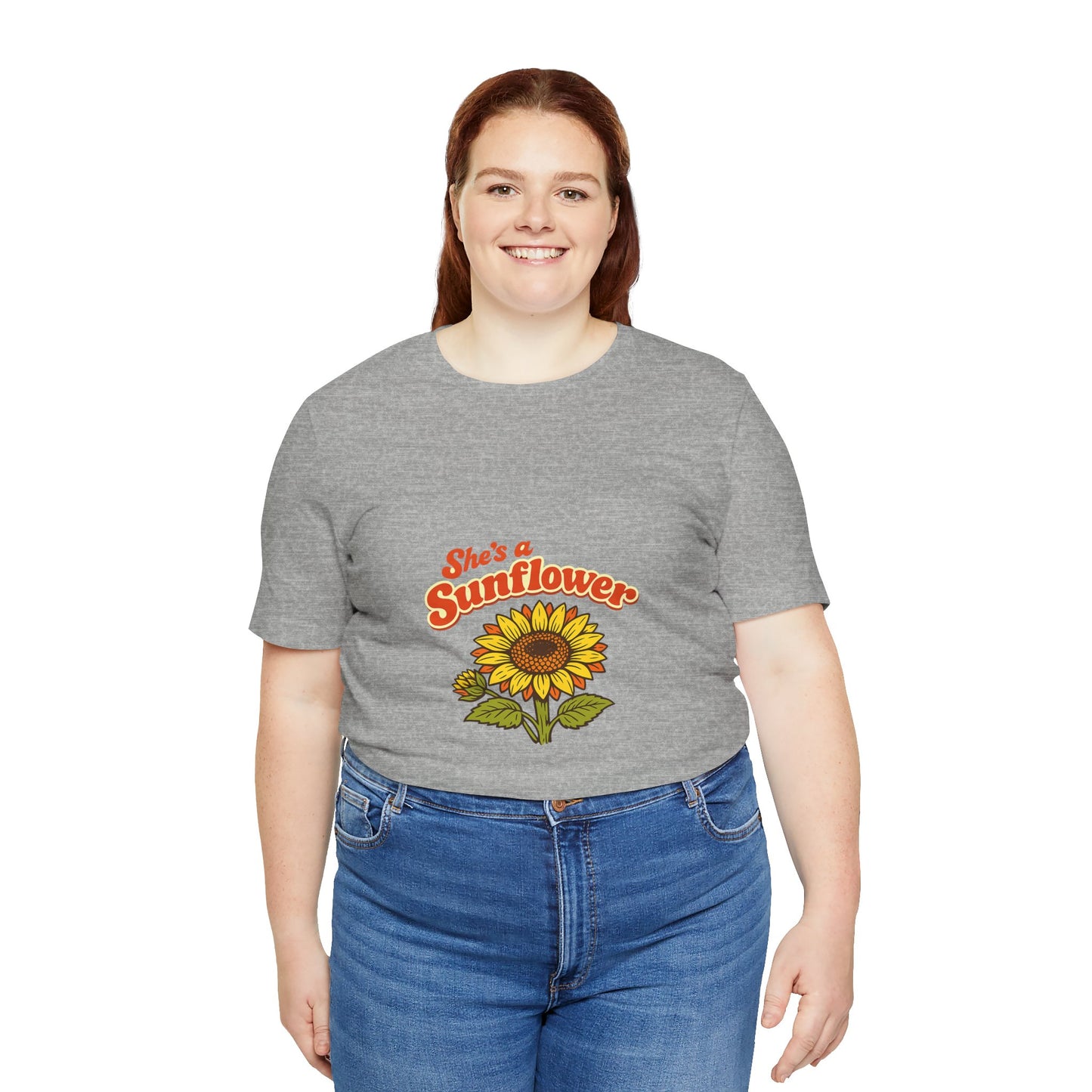 She's a Sunflower Tee — Summer Vibes Floral Graphic T-Shirt