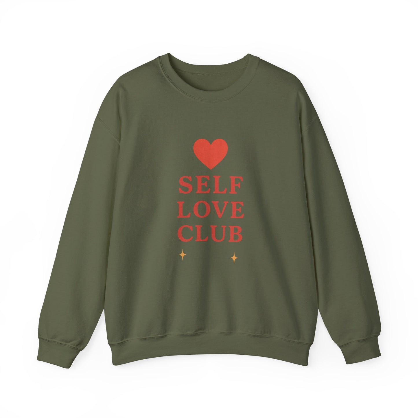 Self Love Club Crewneck Sweatshirt — Inspirational Self-Care Pullover