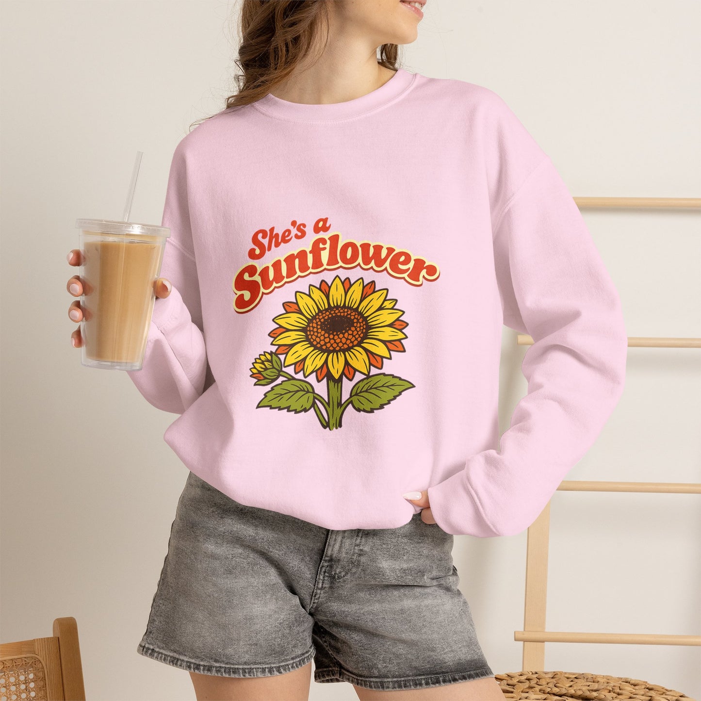 She's a Flower Summer Vibes Sweatshirt