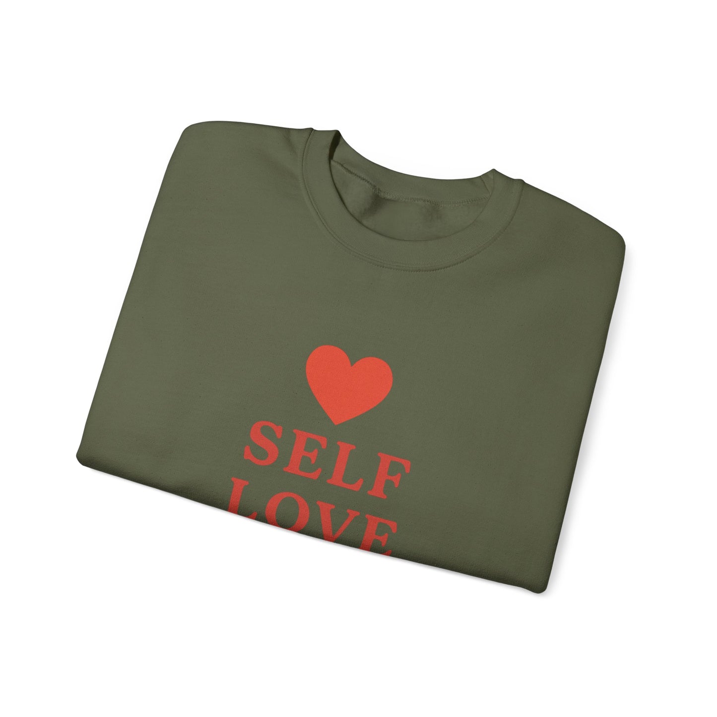 Self Love Club Crewneck Sweatshirt — Inspirational Self-Care Pullover