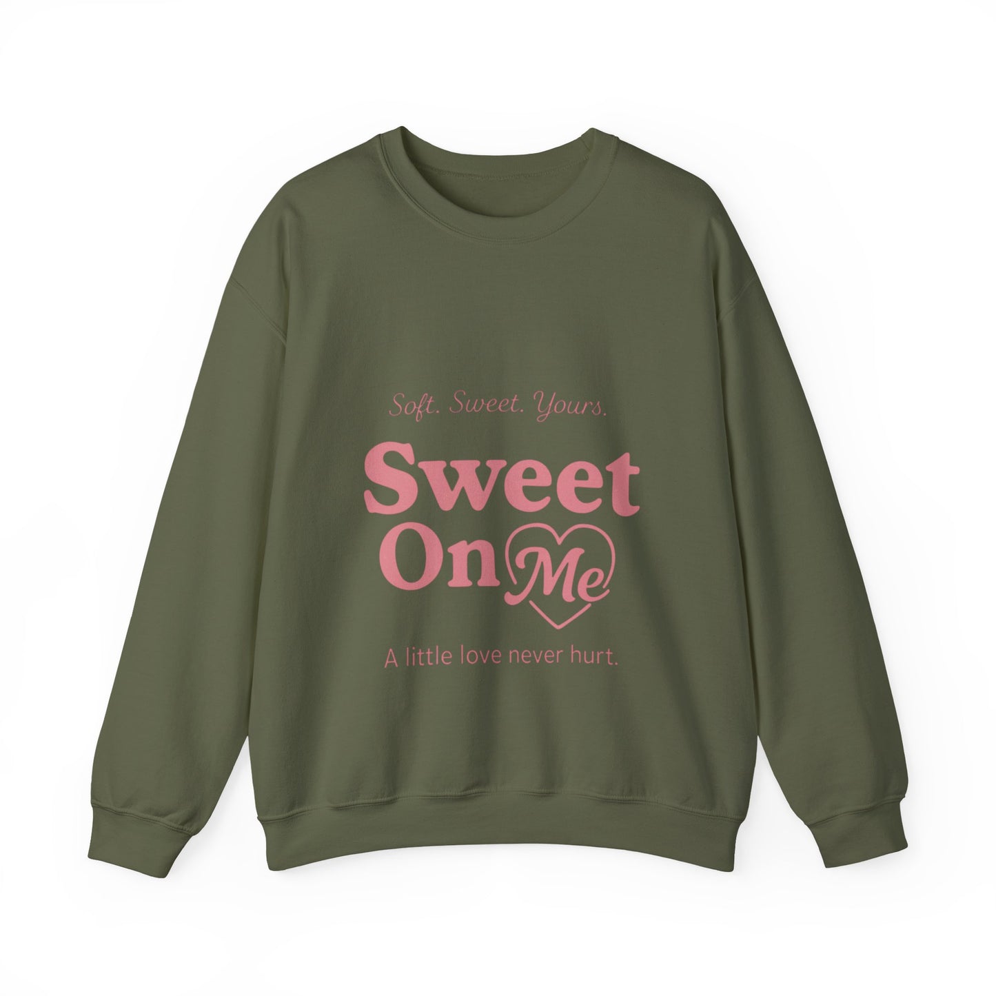 "Sweet On Me" Crewneck Sweatshirt — Cute Casual Pullover