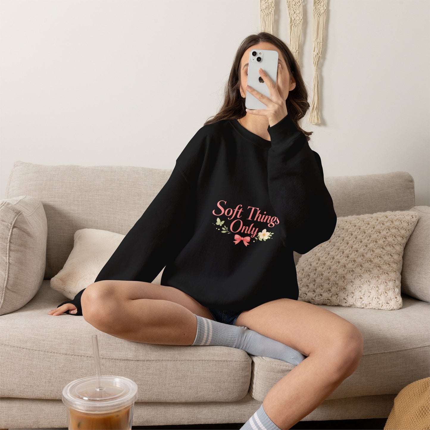 Soft Things Only Summer Vibes Sweatshirt