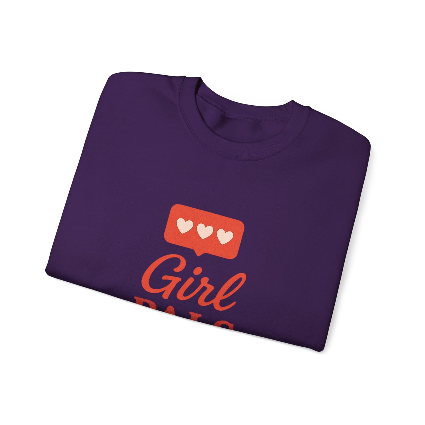 Girl Pals Over Valentine Sweatshirt | Feminist Valentine Crewneck