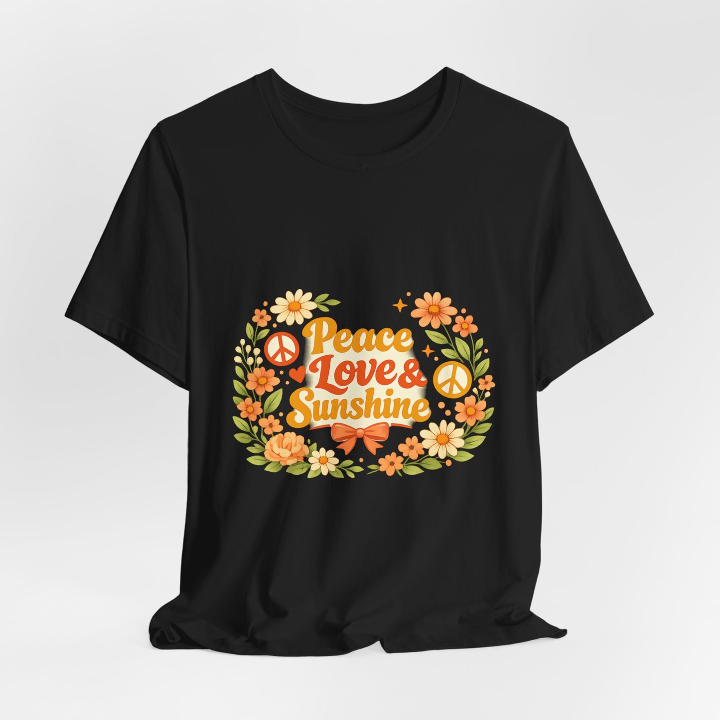 Peace Love and Sunshine Summer Vibes T-Shirt