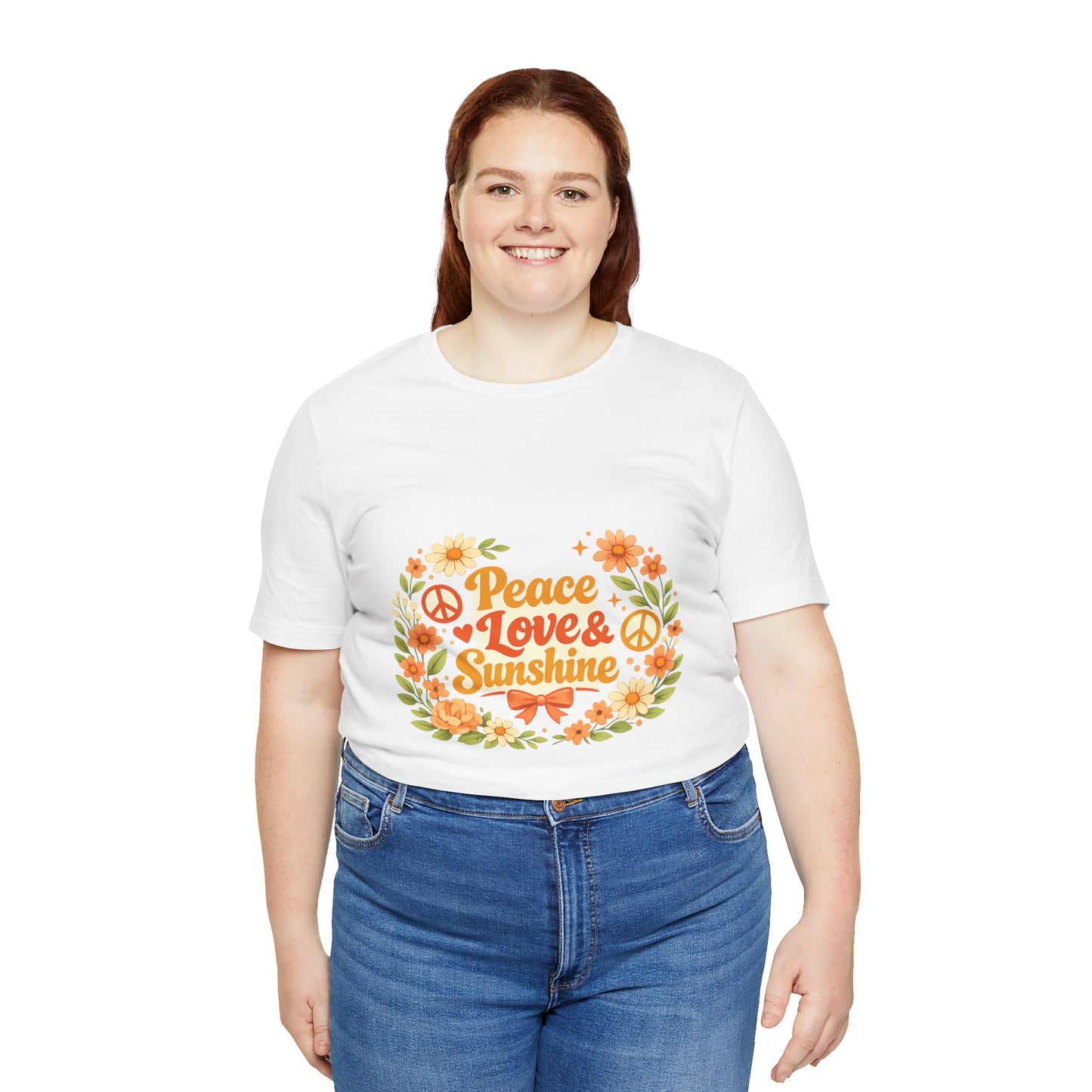Peace Love and Sunshine Summer Vibes T-Shirt
