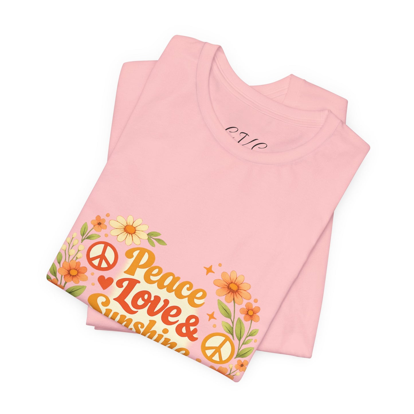 Peace Love and Sunshine Summer Vibes T-Shirt
