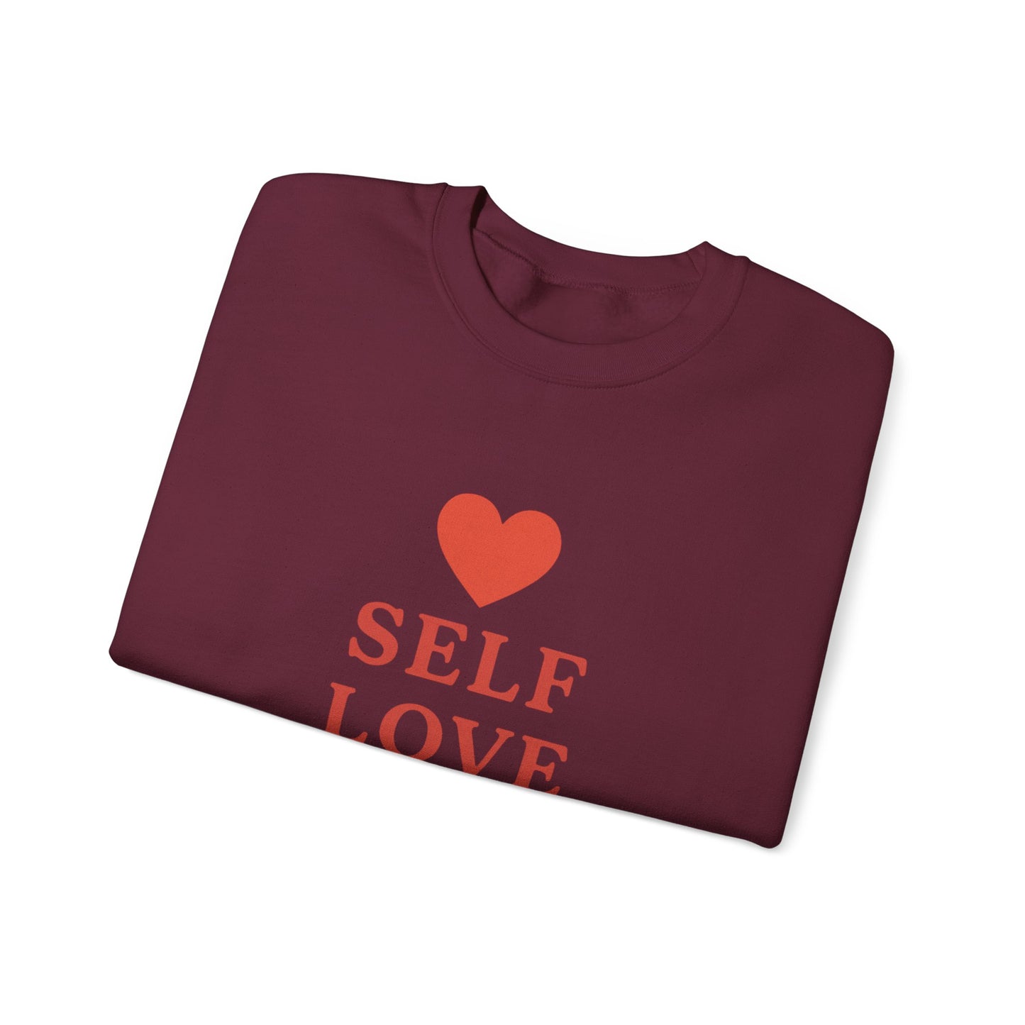 Self Love Club Crewneck Sweatshirt — Inspirational Self-Care Pullover