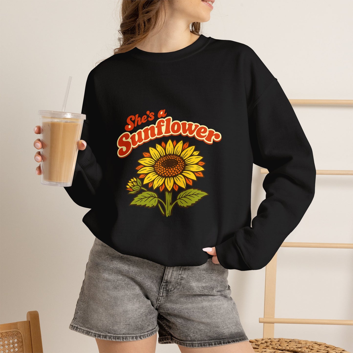 She's a Flower Summer Vibes Sweatshirt