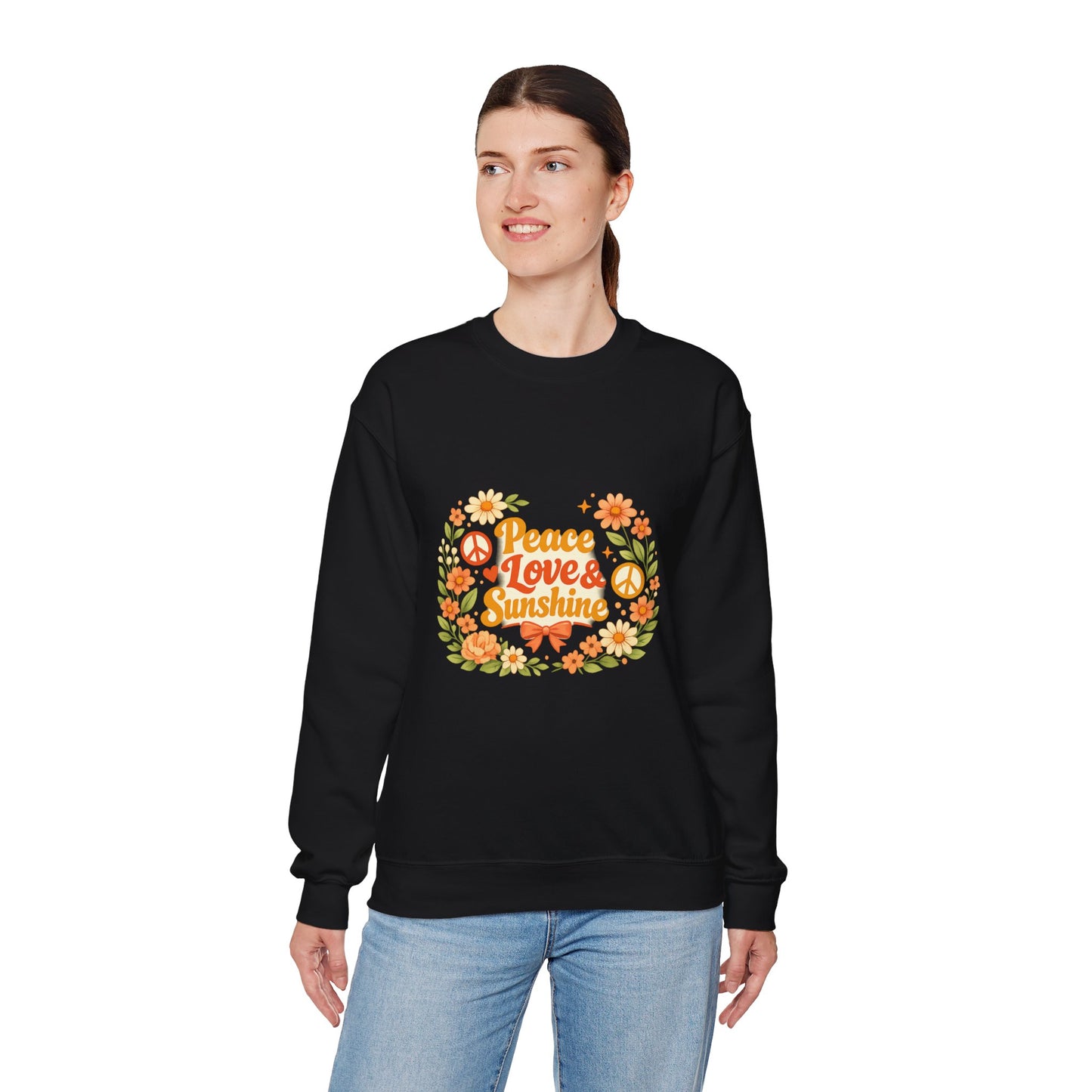 Peace Love and Summer Sweatshirt — Summer Vibes Crewneck