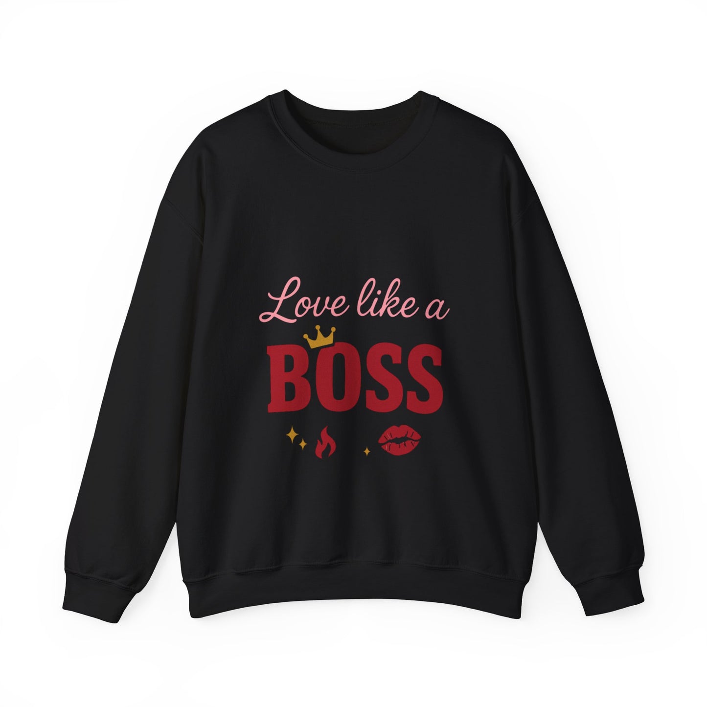 Love Like a Boss sweatshirt | Romantic typography crewneck