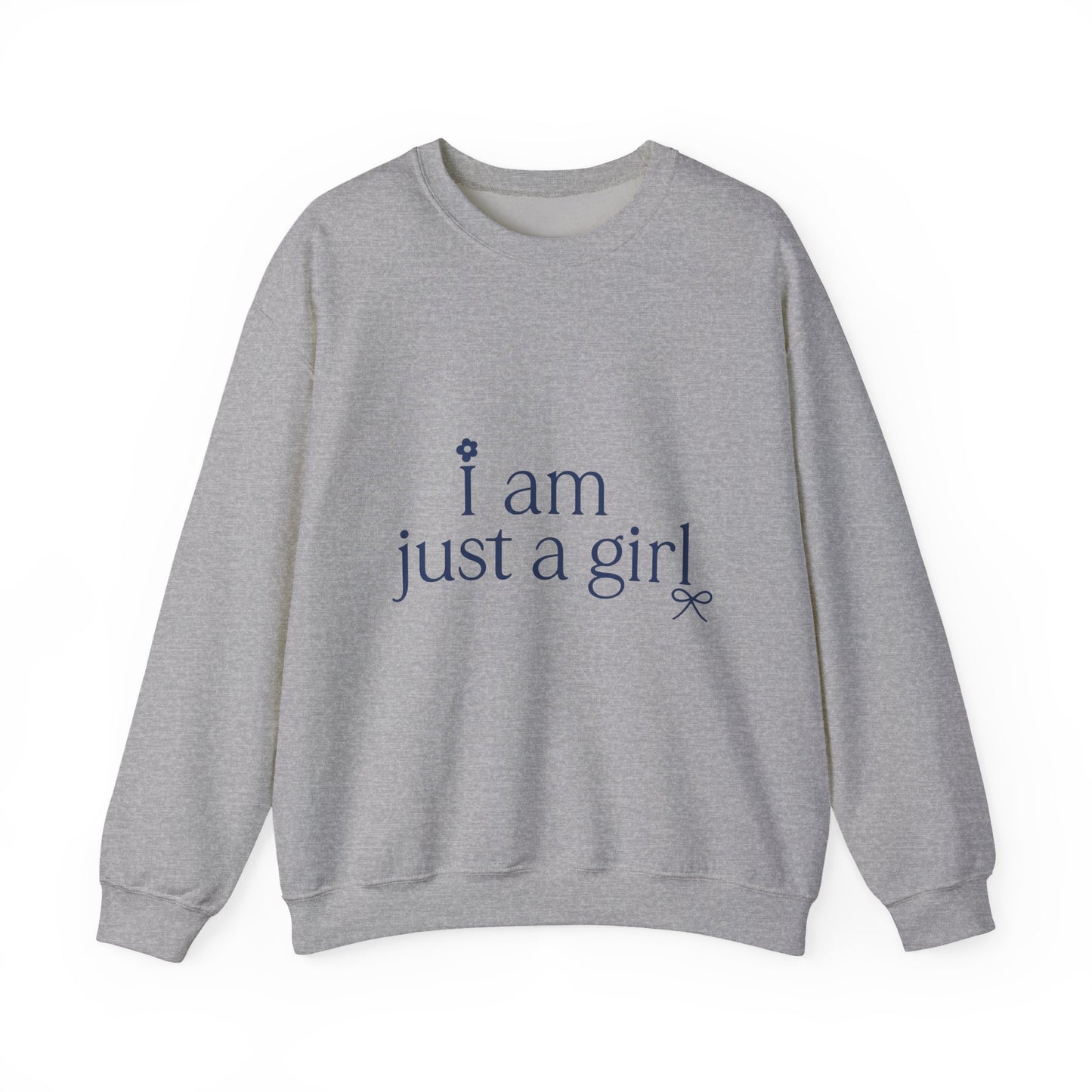 "I Am Just a Girl" Minimal Feminine Graphic