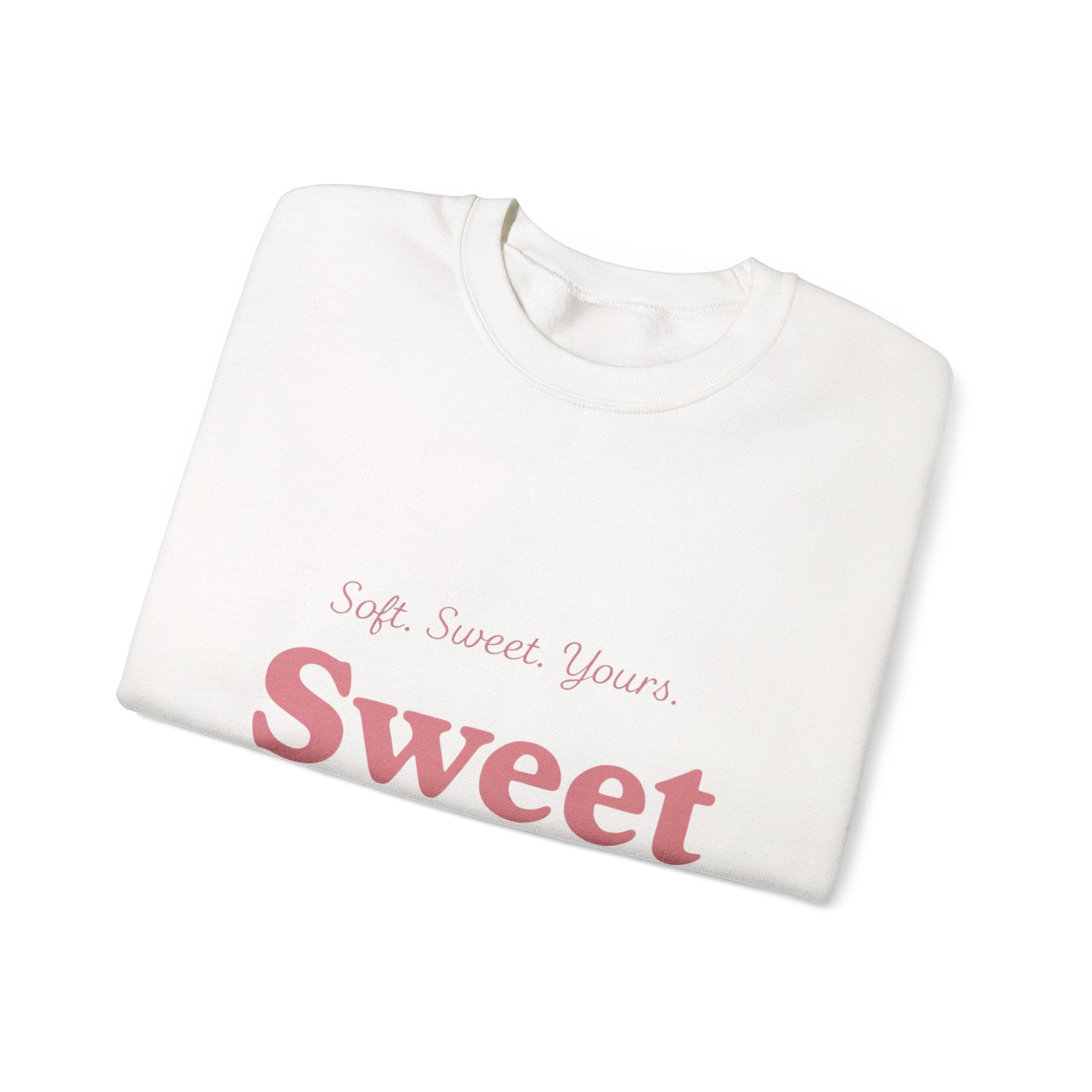 "Sweet On Me" Crewneck Sweatshirt — Cute Casual Pullover Printify