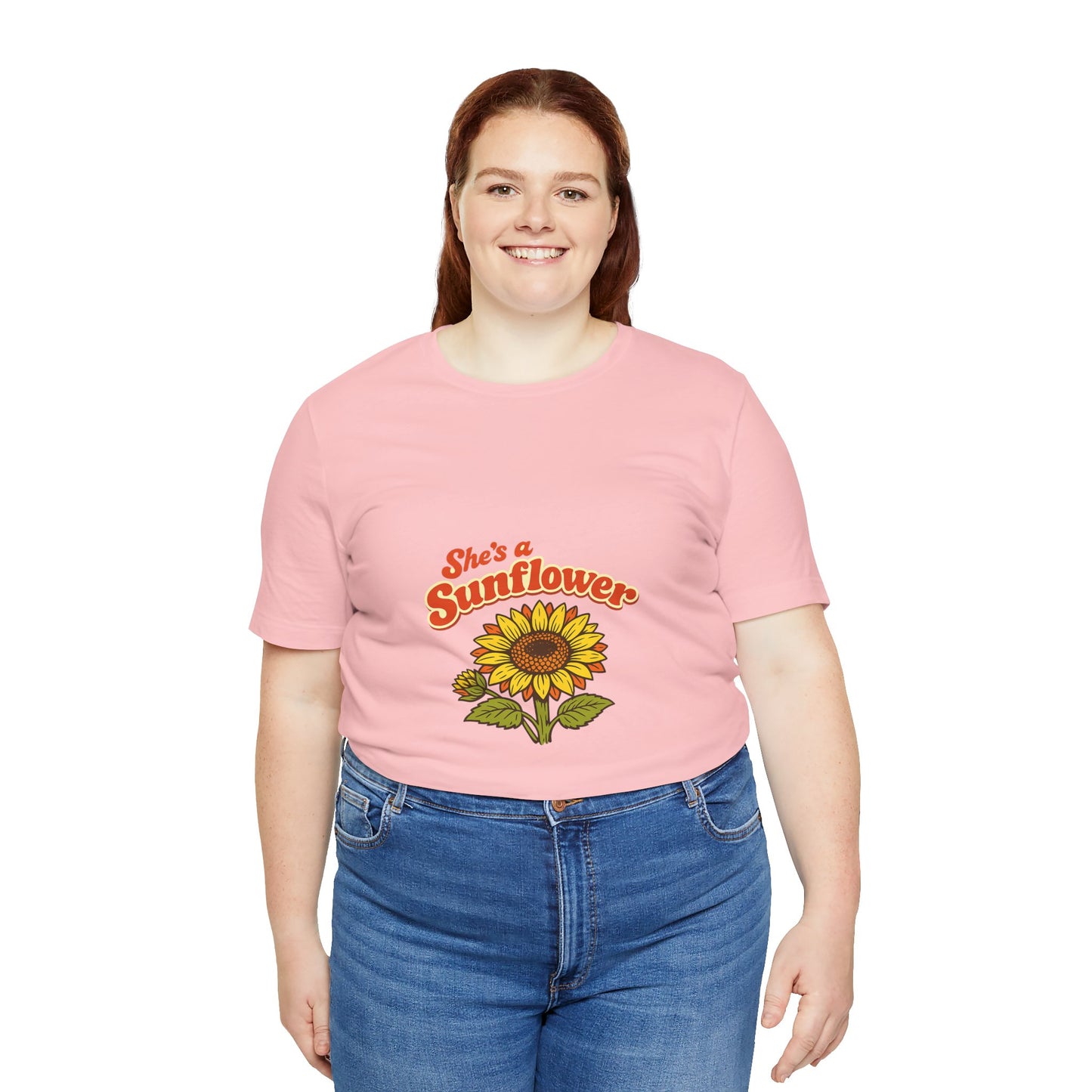 She's a Sunflower Tee — Summer Vibes Floral Graphic T-Shirt