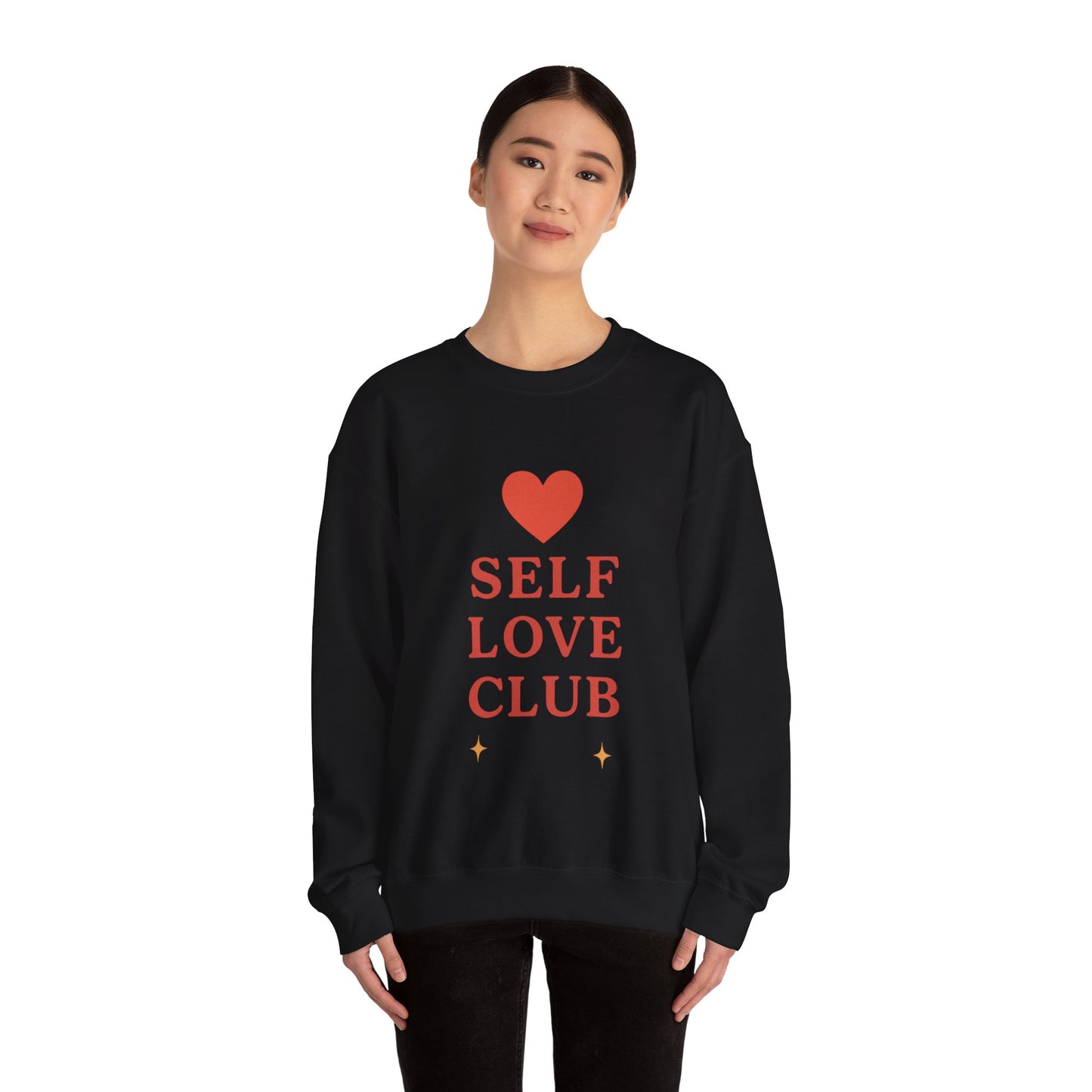 Self Love Club Crewneck Sweatshirt — Inspirational Self-Care Pullover