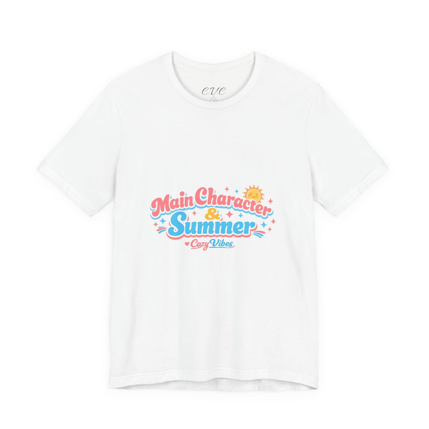 Main Character Energy Summer Vibes T-Shirt