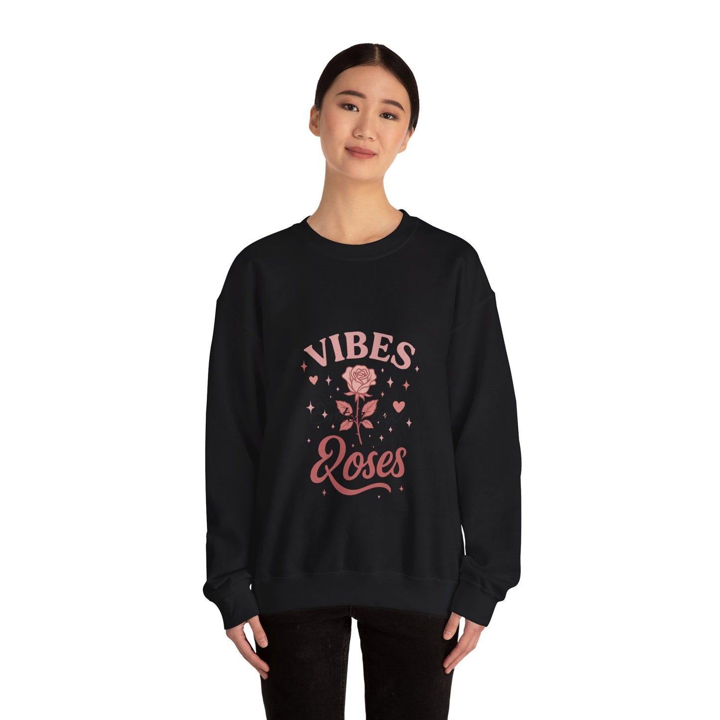 Roses Vibes Crewneck Sweatshirt