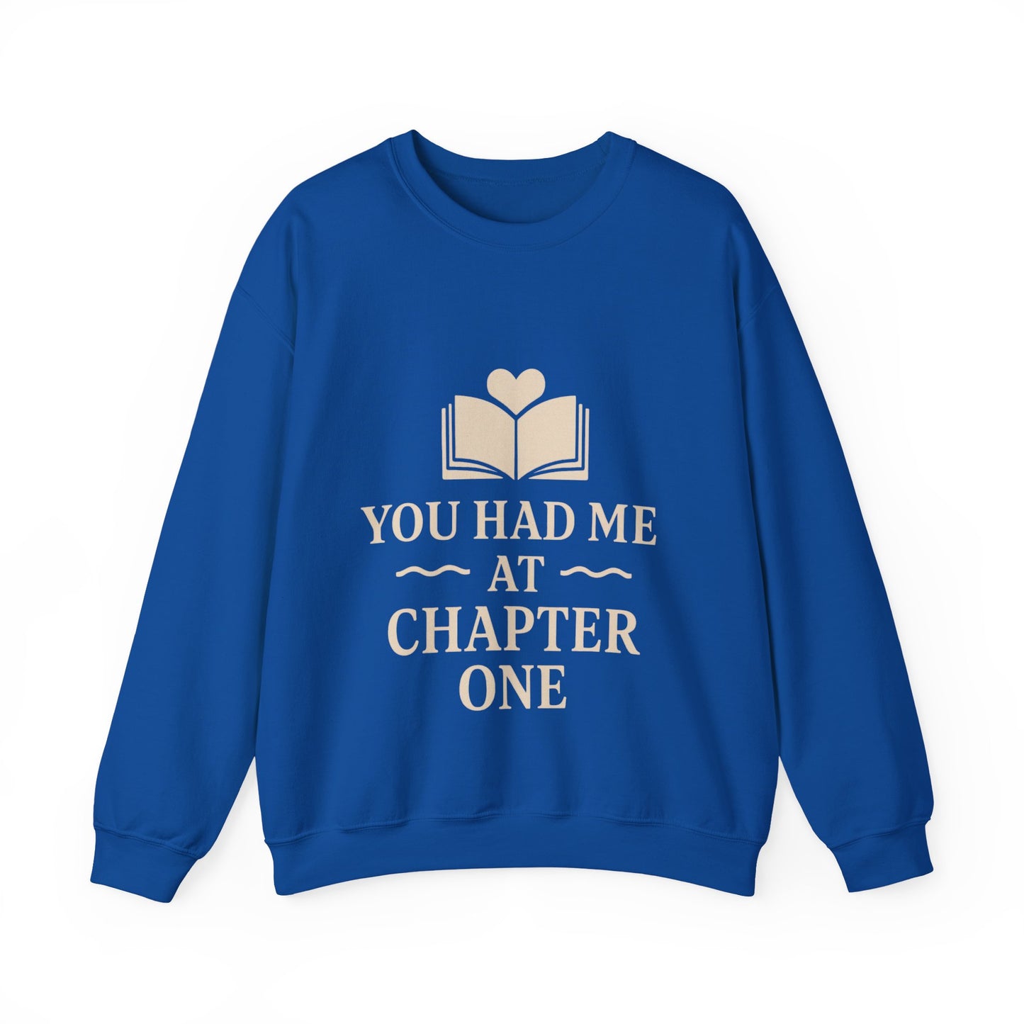 You Turned the Page Book Graphic Sweatshirt | Cozy Reading Quote Crewneck