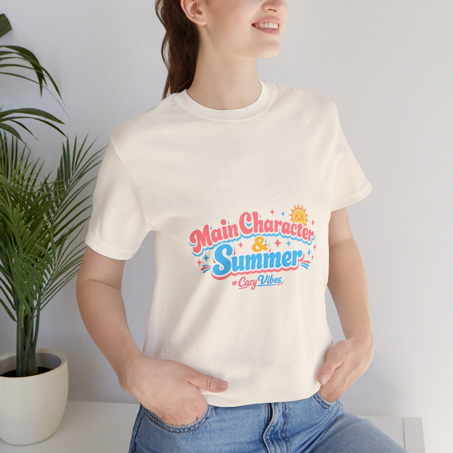 Main Character Energy Summer Vibes T-Shirt