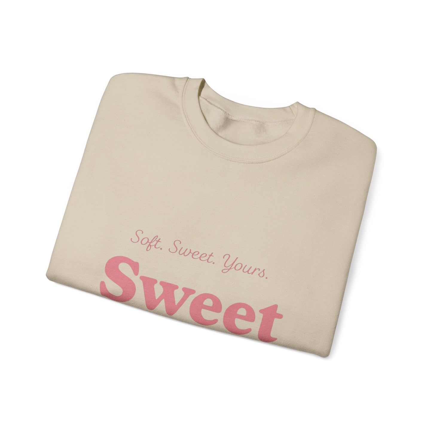 "Sweet On Me" Crewneck Sweatshirt — Cute Casual Pullover Printify