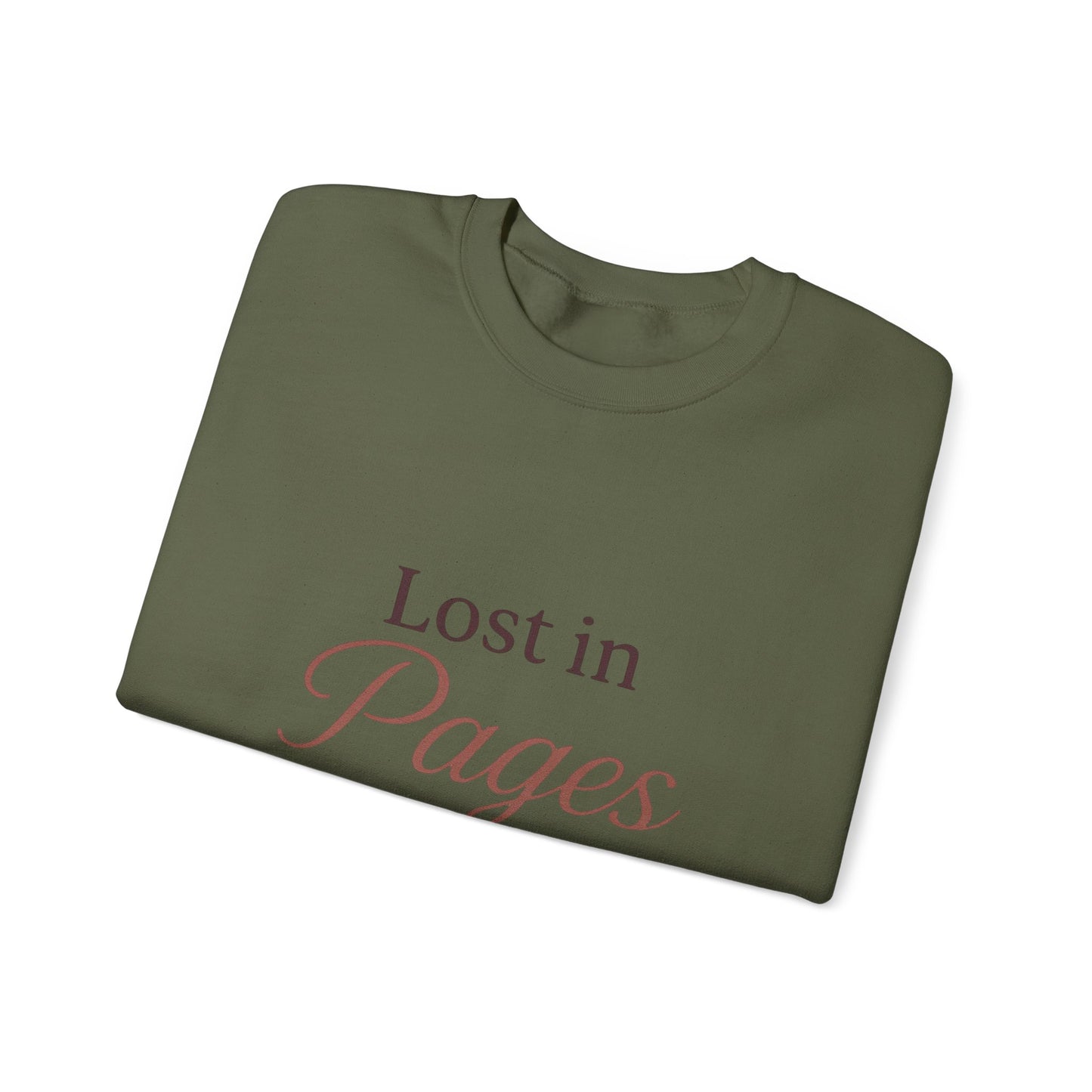 Lost in Pages "You" Sweatshirt — Book Lover Crewneck