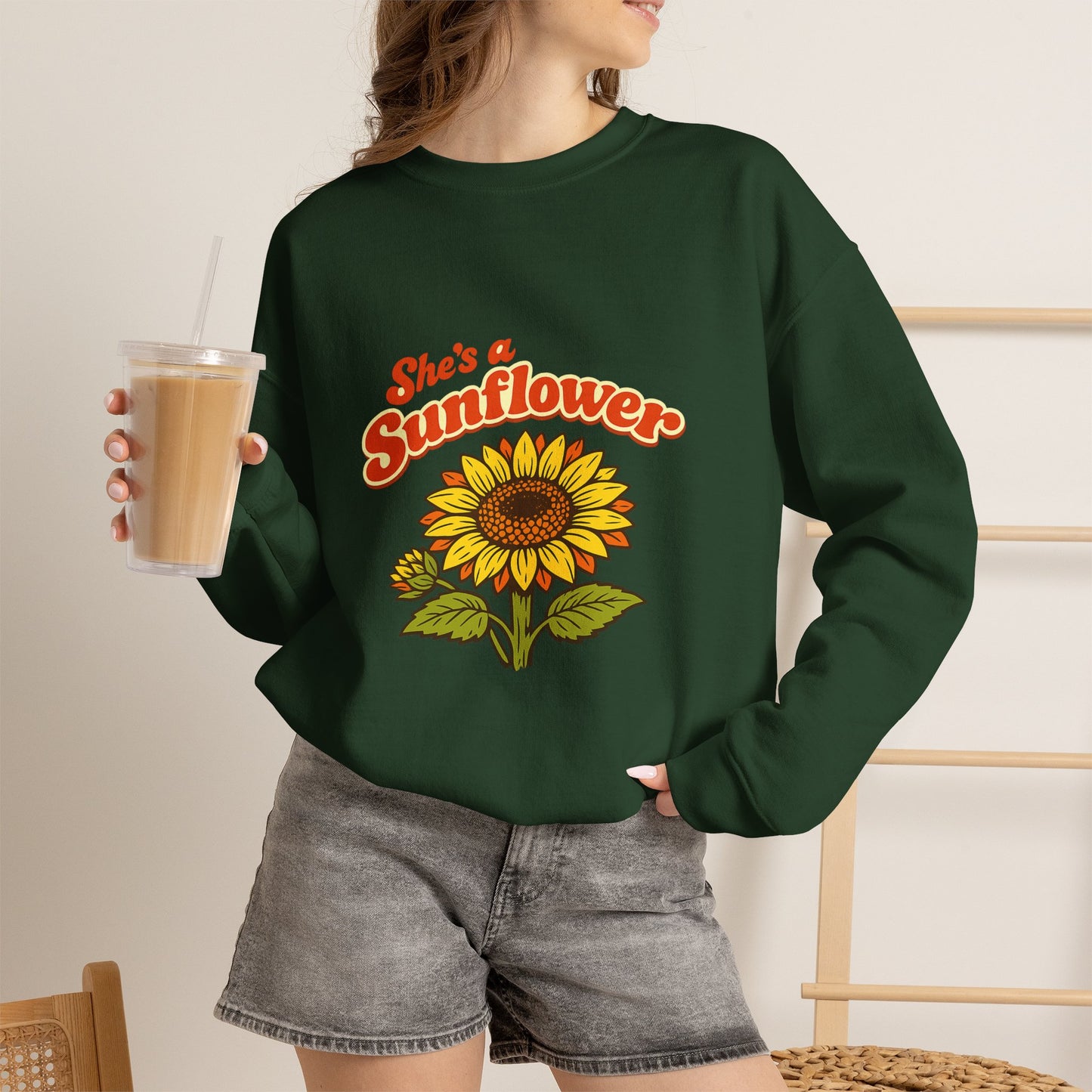 She's a Flower Summer Vibes Sweatshirt