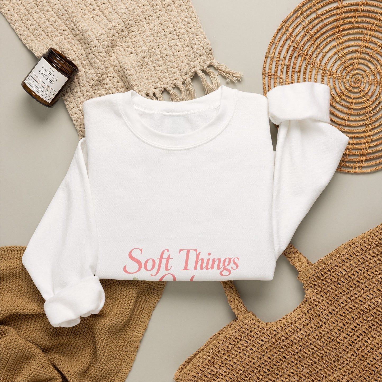 Soft Things Only Summer Vibes Sweatshirt