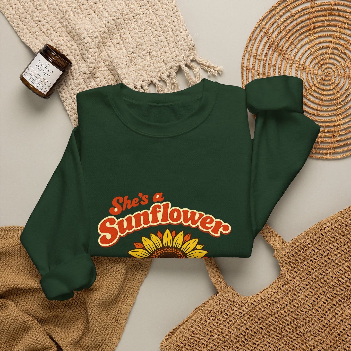 She's a Flower Summer Vibes Sweatshirt