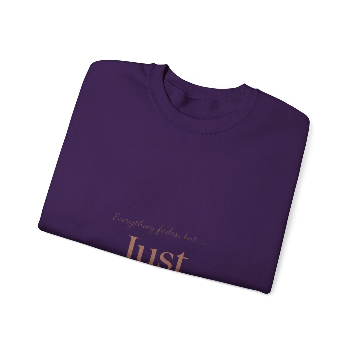 Just You minimalist text Sweatshirt | neutral typography crewneck