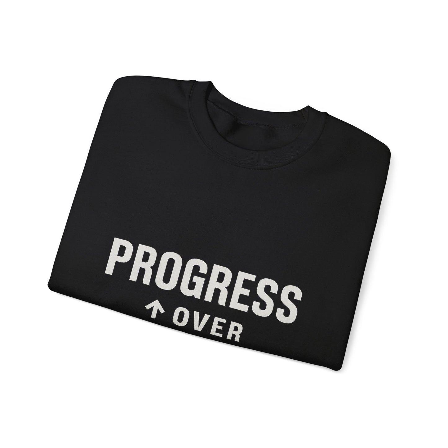 Peace Over Progress Sweatshirt — Minimalist Statement Crewneck