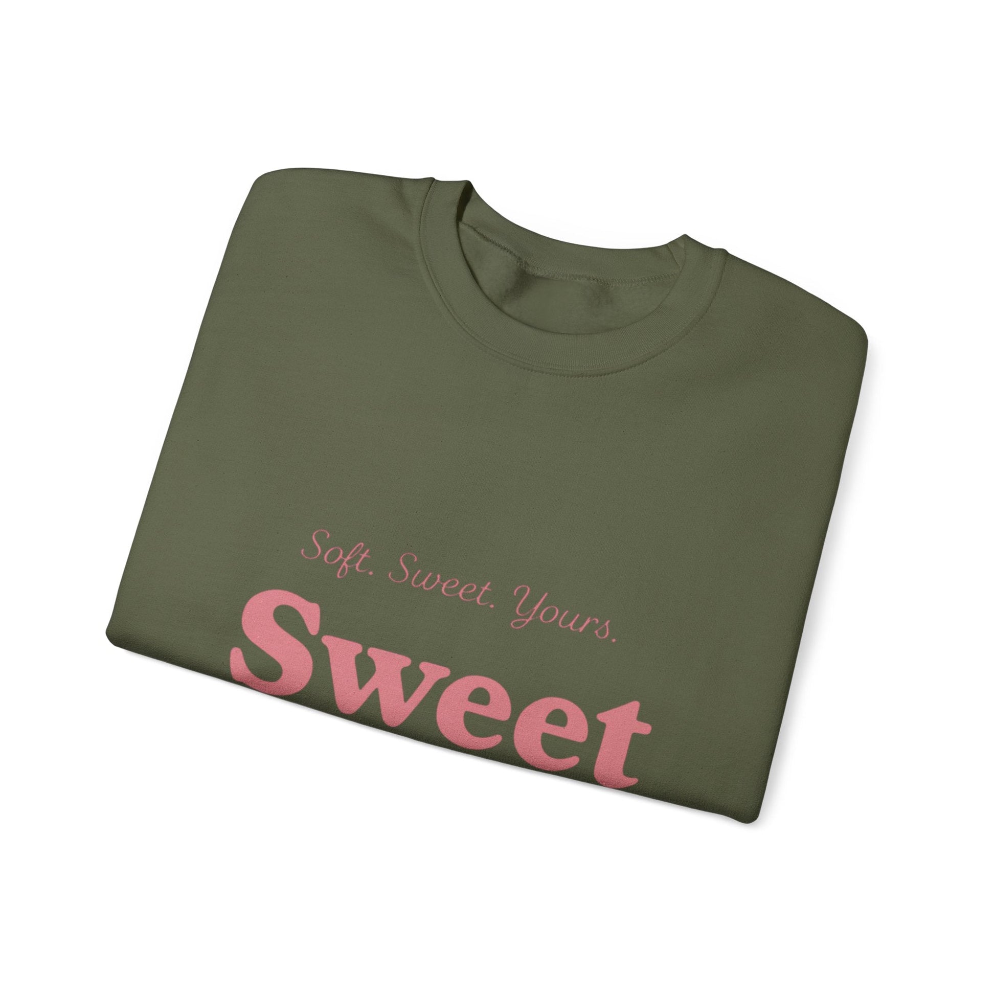 "Sweet On Me" Crewneck Sweatshirt — Cute Casual Pullover Printify