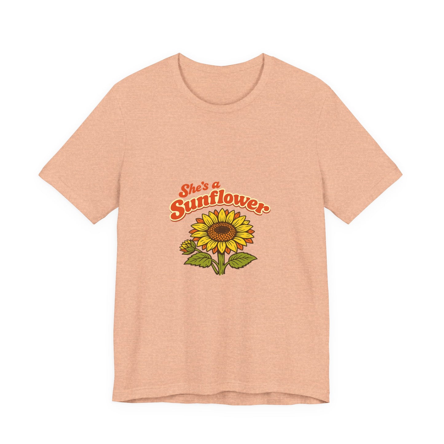 She's a Sunflower Tee — Summer Vibes Floral Graphic T-Shirt