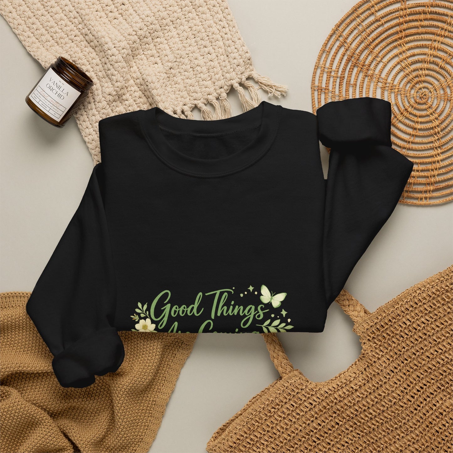 Good Things Are Coming Summer Vibes Crewneck Sweatshirt
