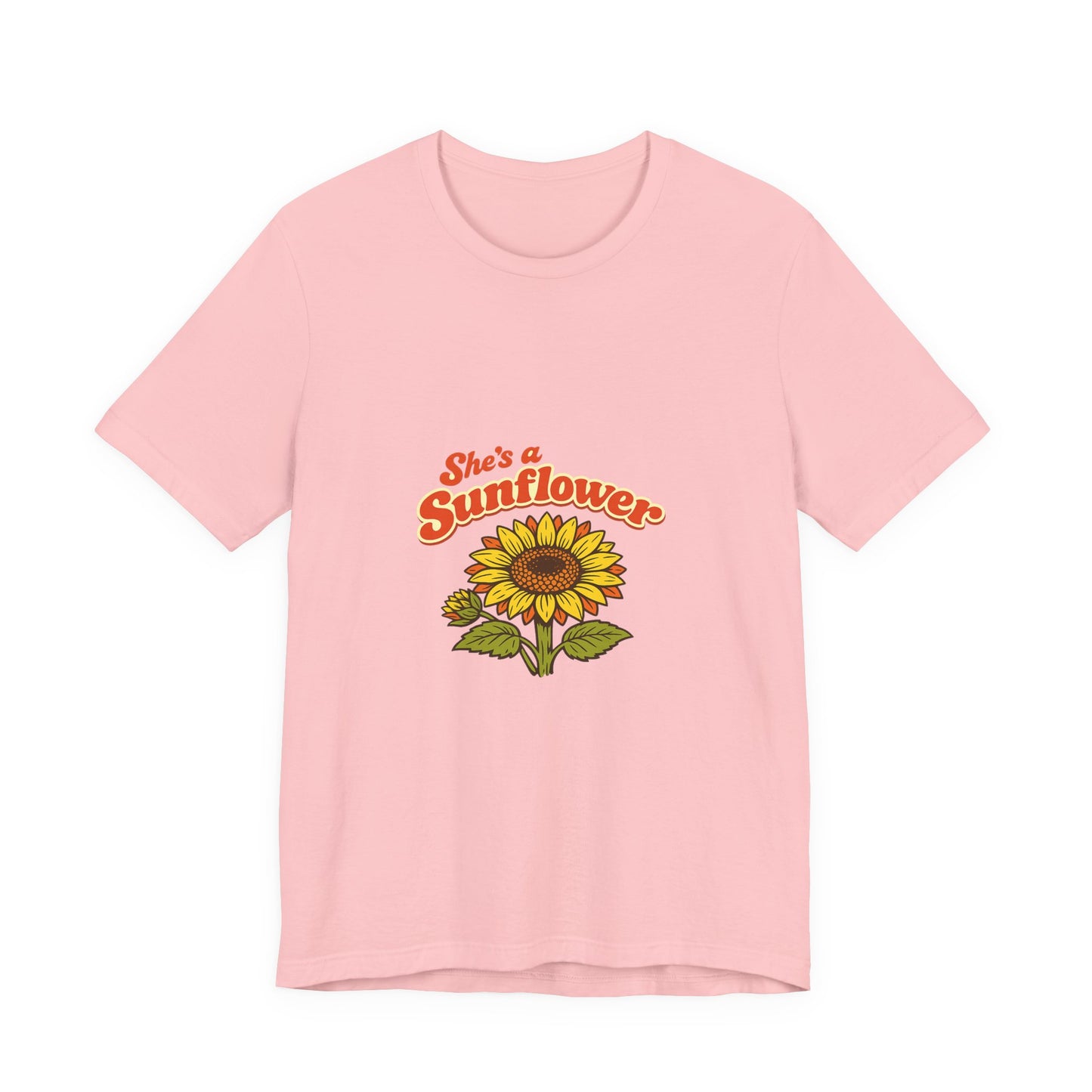 She's a Sunflower Tee — Summer Vibes Floral Graphic T-Shirt