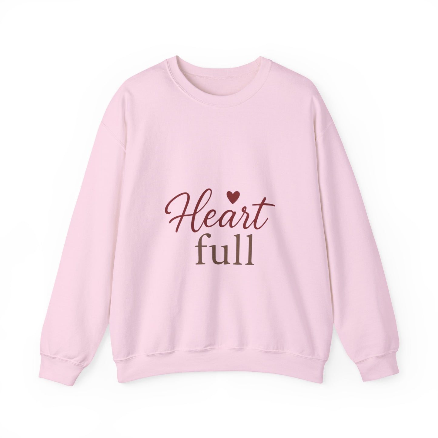 Heart Full Sweatshirt — Cozy Valentine's Crewneck