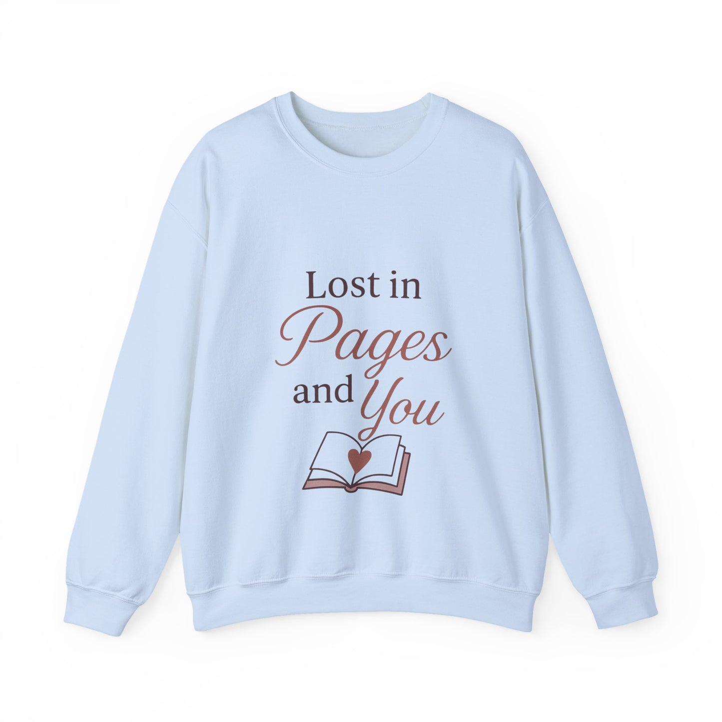 Lost in Pages "You" Sweatshirt — Book Lover Crewneck