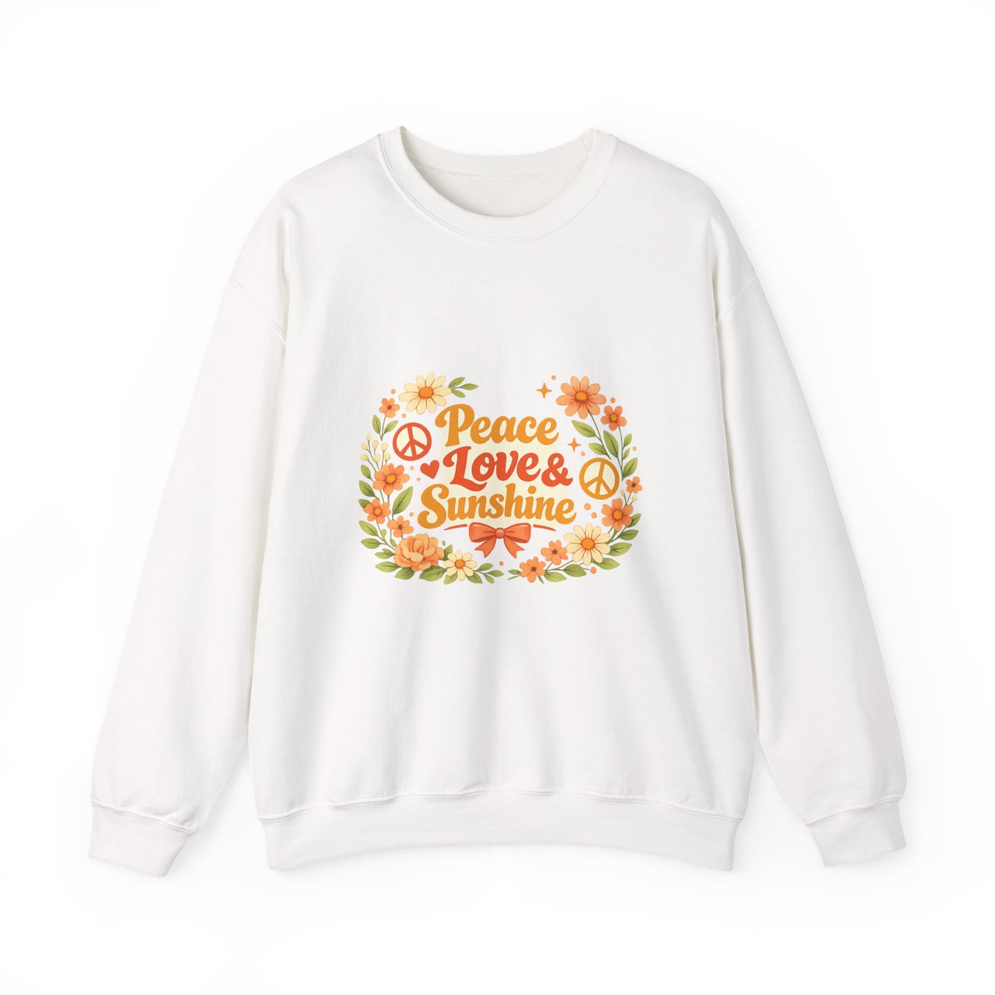 Peace Love and Summer Sweatshirt — Summer Vibes Crewneck