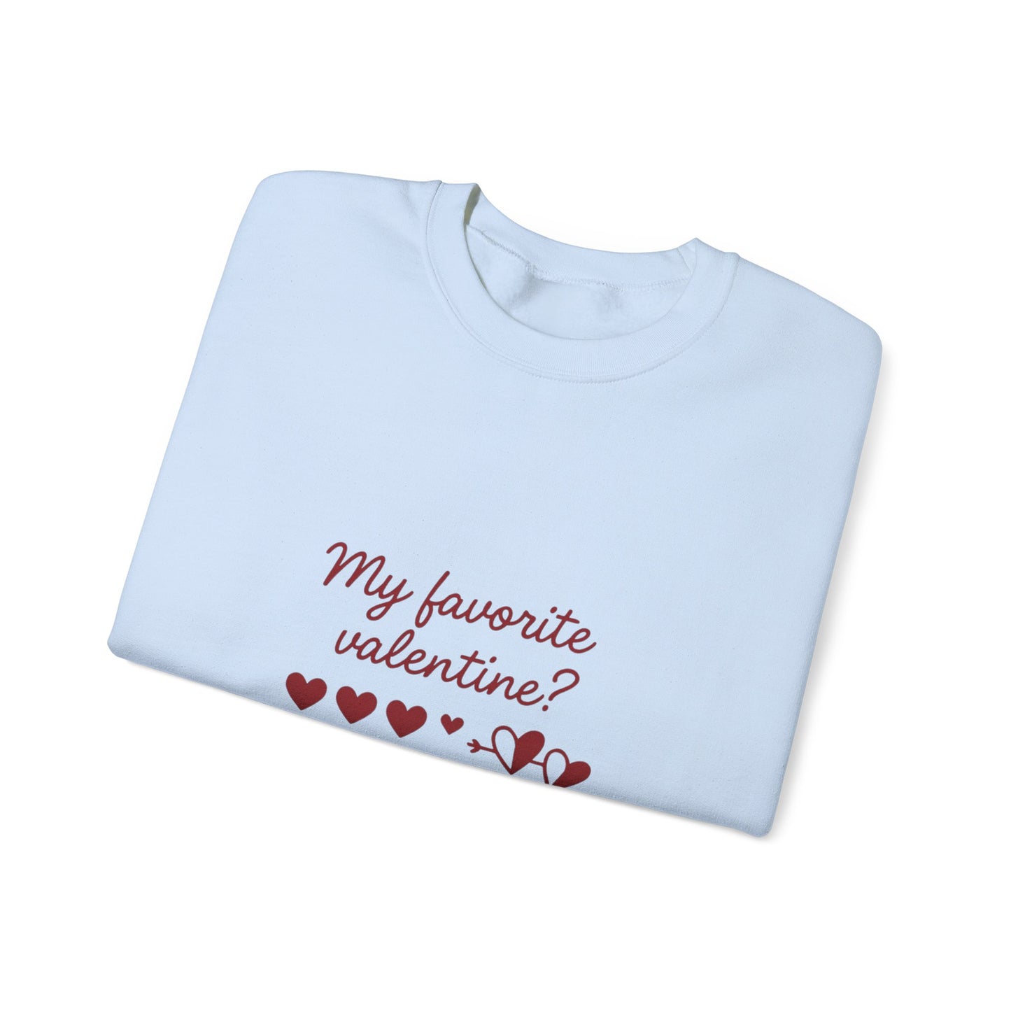 My Favorite Valentine My Bestie sweatshirt | Friendship Valentine Crewneck