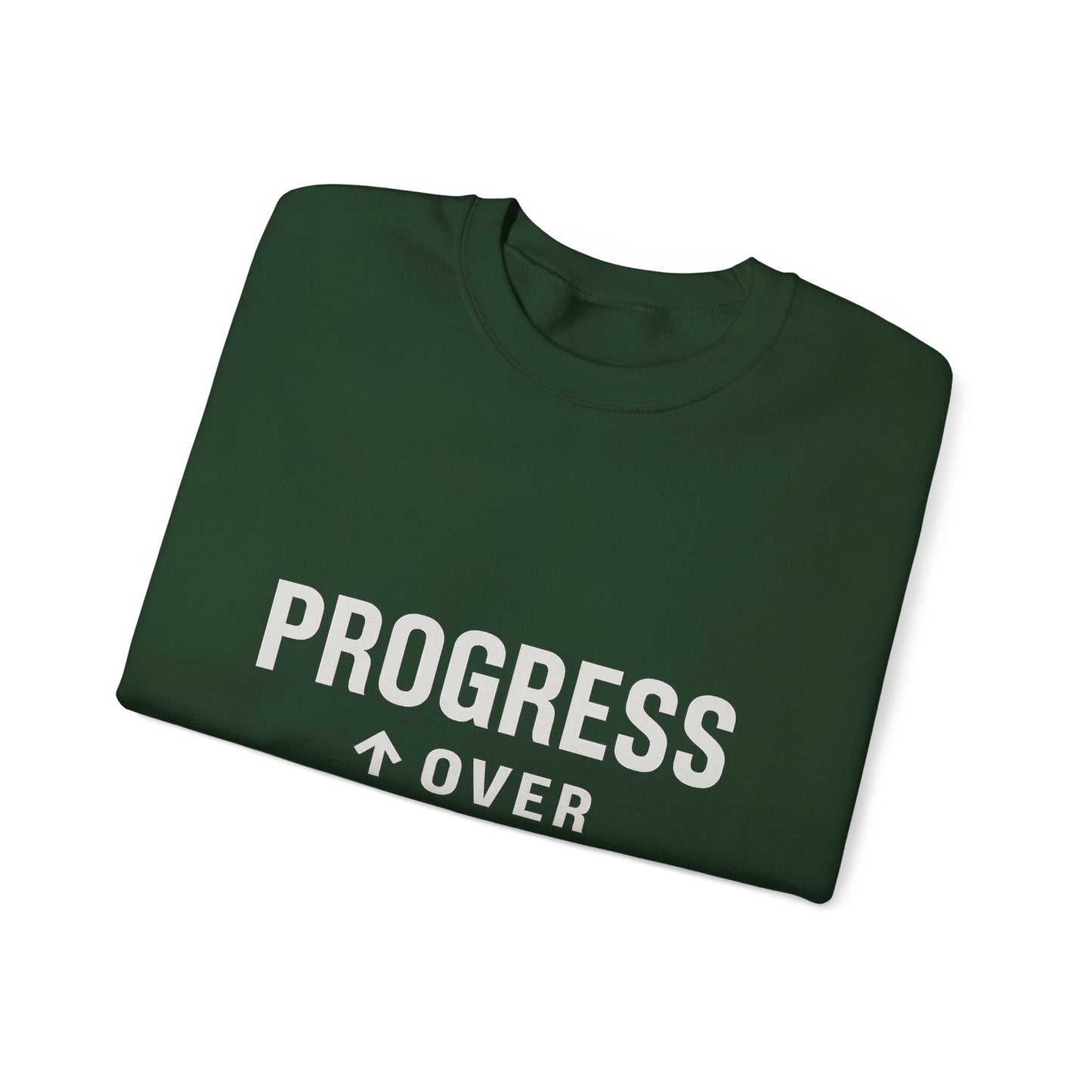 Peace Over Progress Sweatshirt — Minimalist Statement Crewneck