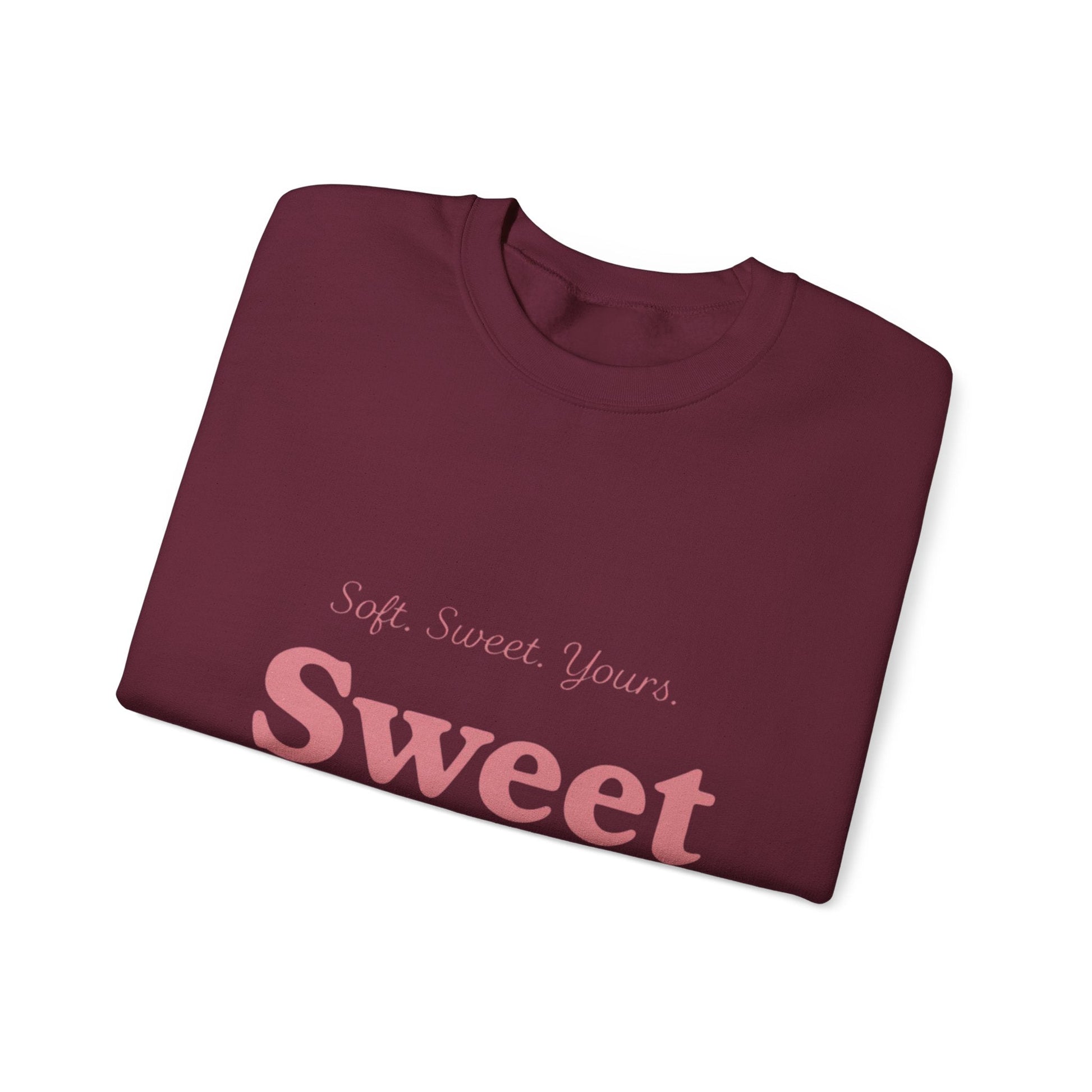 "Sweet On Me" Crewneck Sweatshirt — Cute Casual Pullover Printify