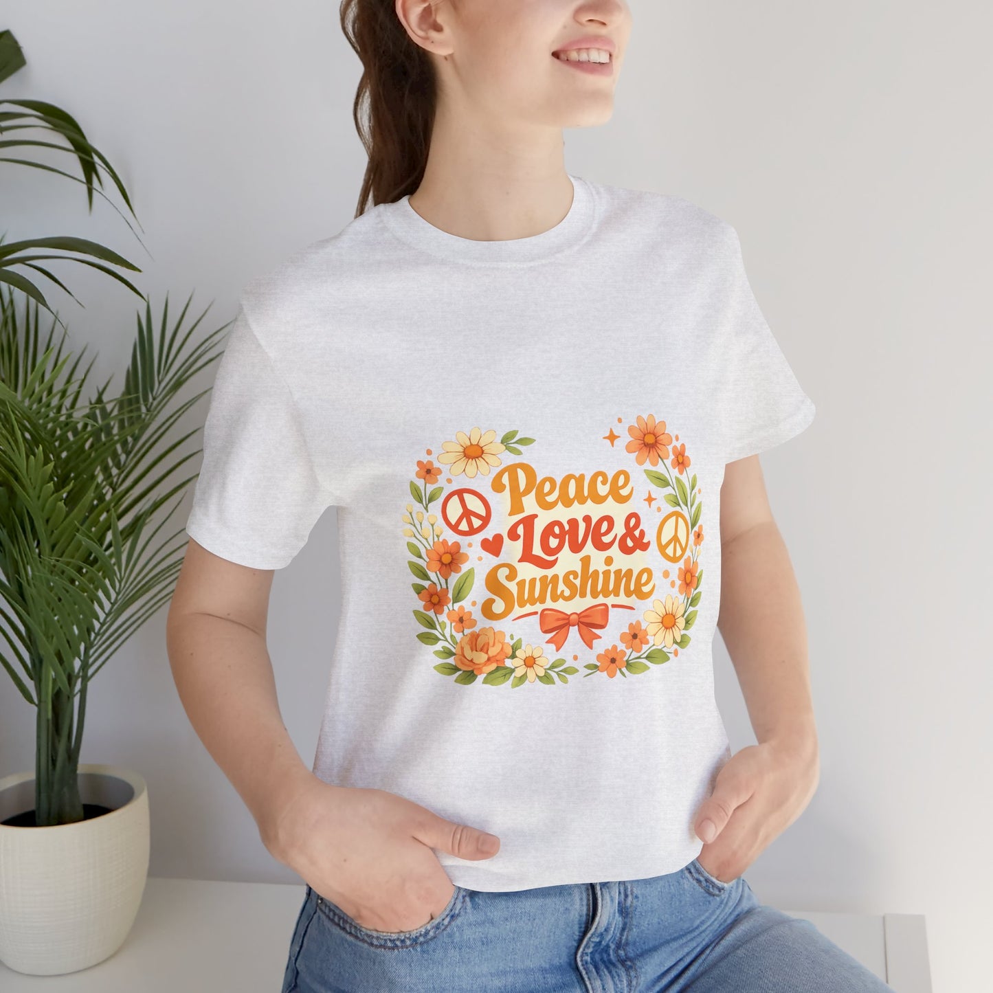 Peace Love and Sunshine Summer Vibes T-Shirt