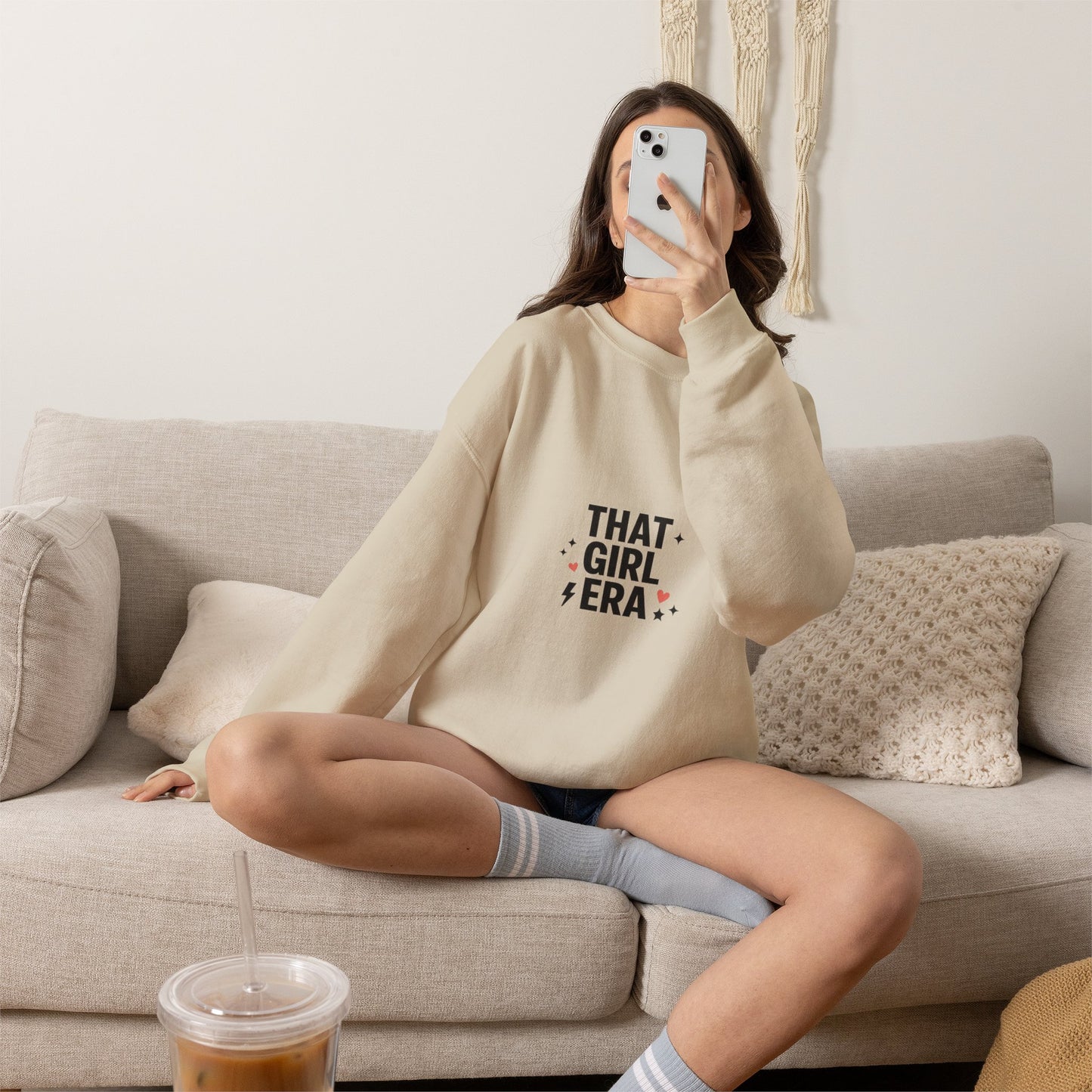 That Girl Era Crewneck Sweatshirt