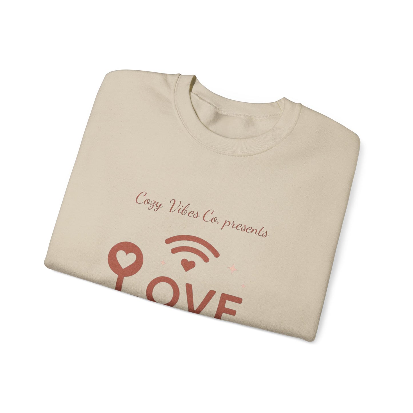 Love Mode On Sweatshirt — Cozy Valentine's Crewneck