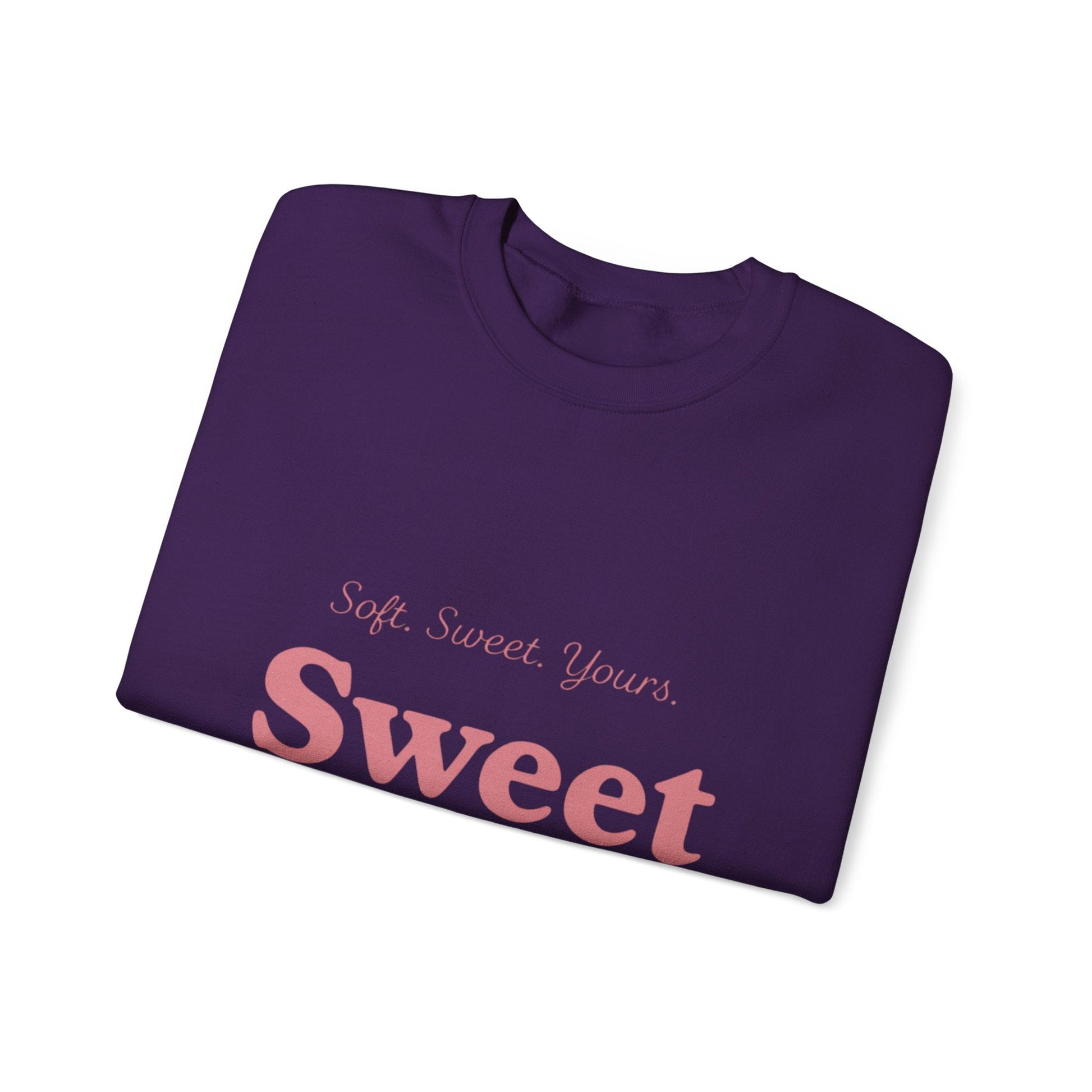 "Sweet On Me" Crewneck Sweatshirt — Cute Casual Pullover Printify