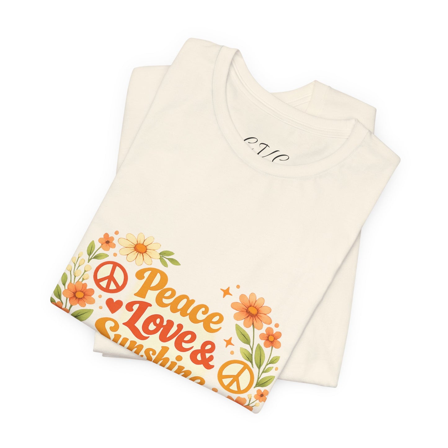 Peace Love and Sunshine Summer Vibes T-Shirt